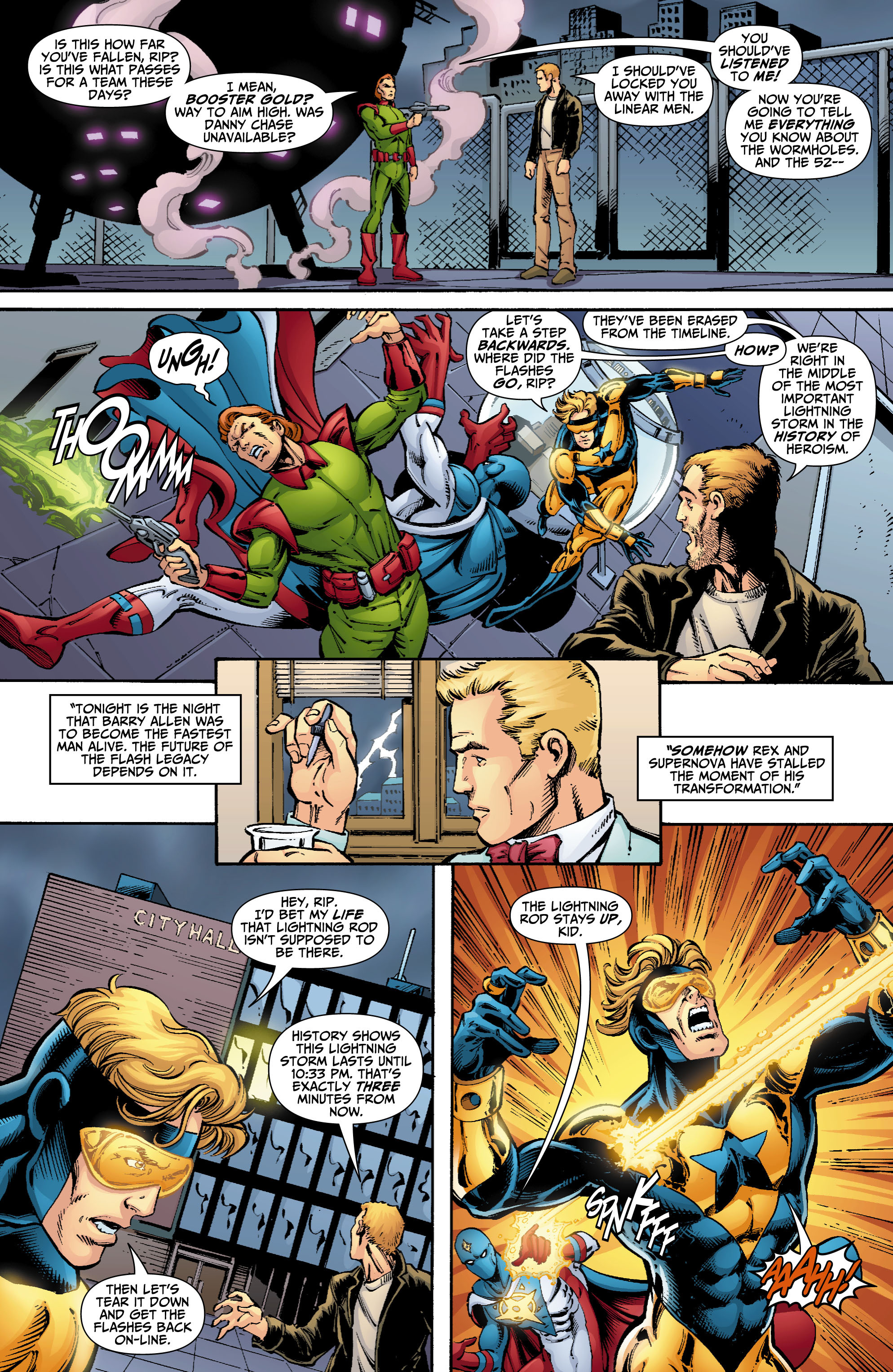 Read online Booster Gold (2007) comic -  Issue #4 - 12