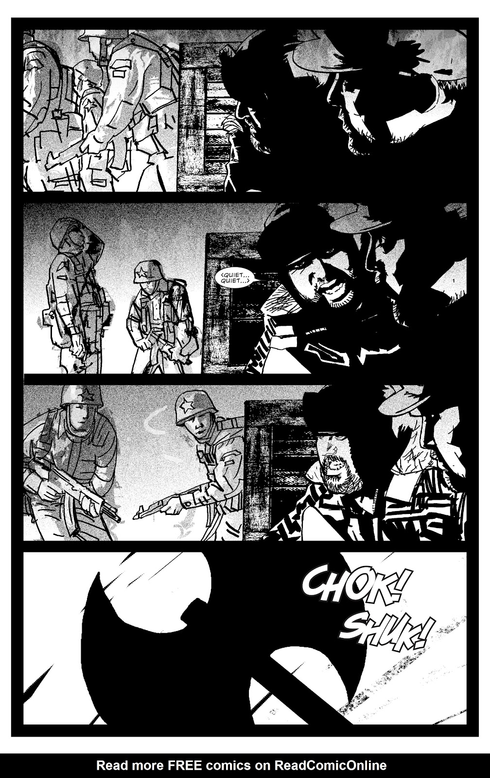 The Savage Axe of Ares (B&W) issue Full - Page 5