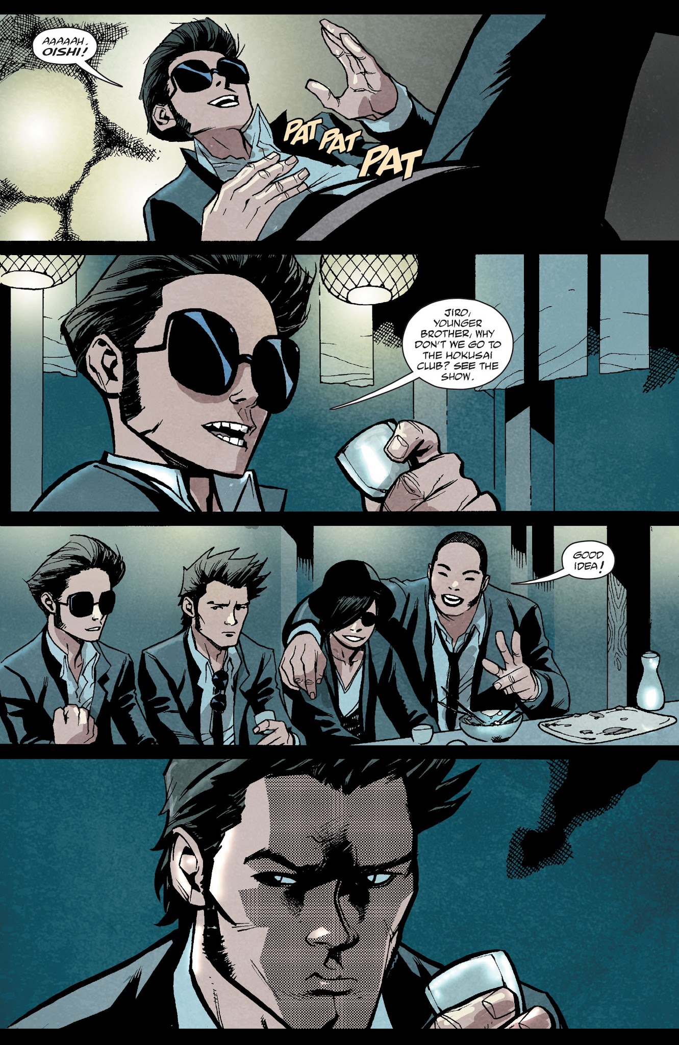 Read online Get Jiro!: Blood & Sushi comic -  Issue # TPB - 16