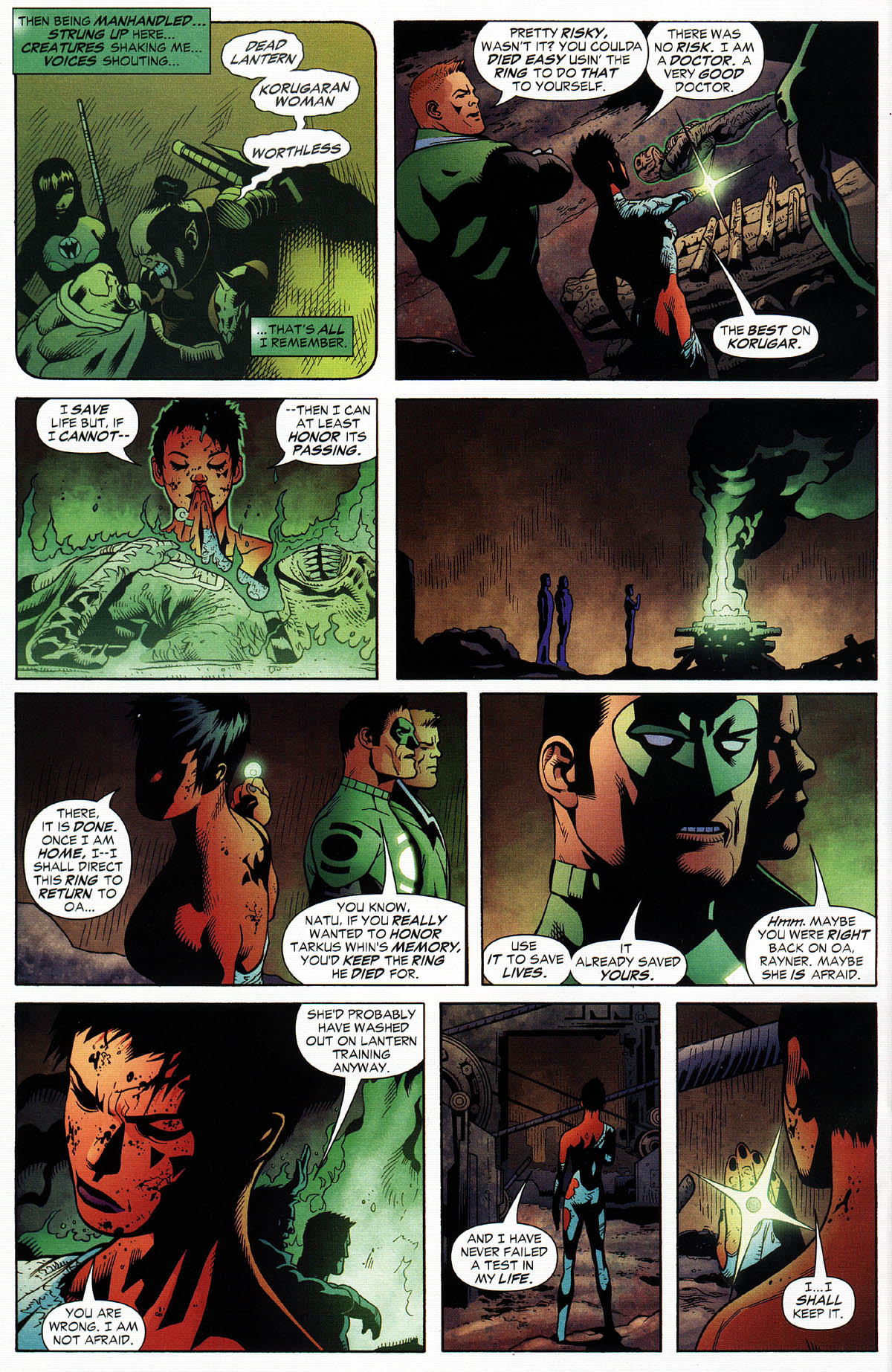 Read online Green Lantern Corps: Recharge comic -  Issue #3 - 15