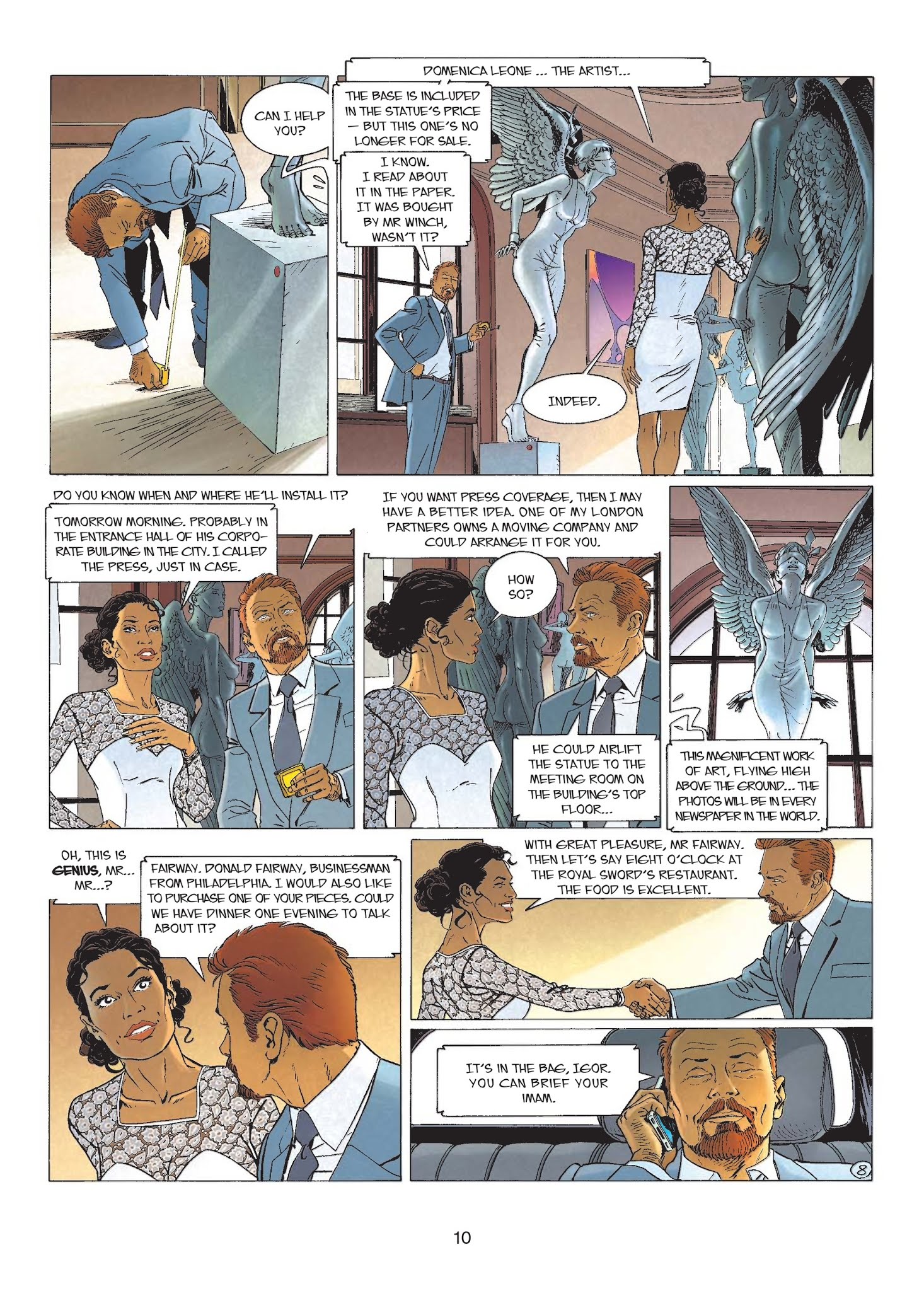 Read online Largo Winch comic -  Issue # TPB 16 - 12