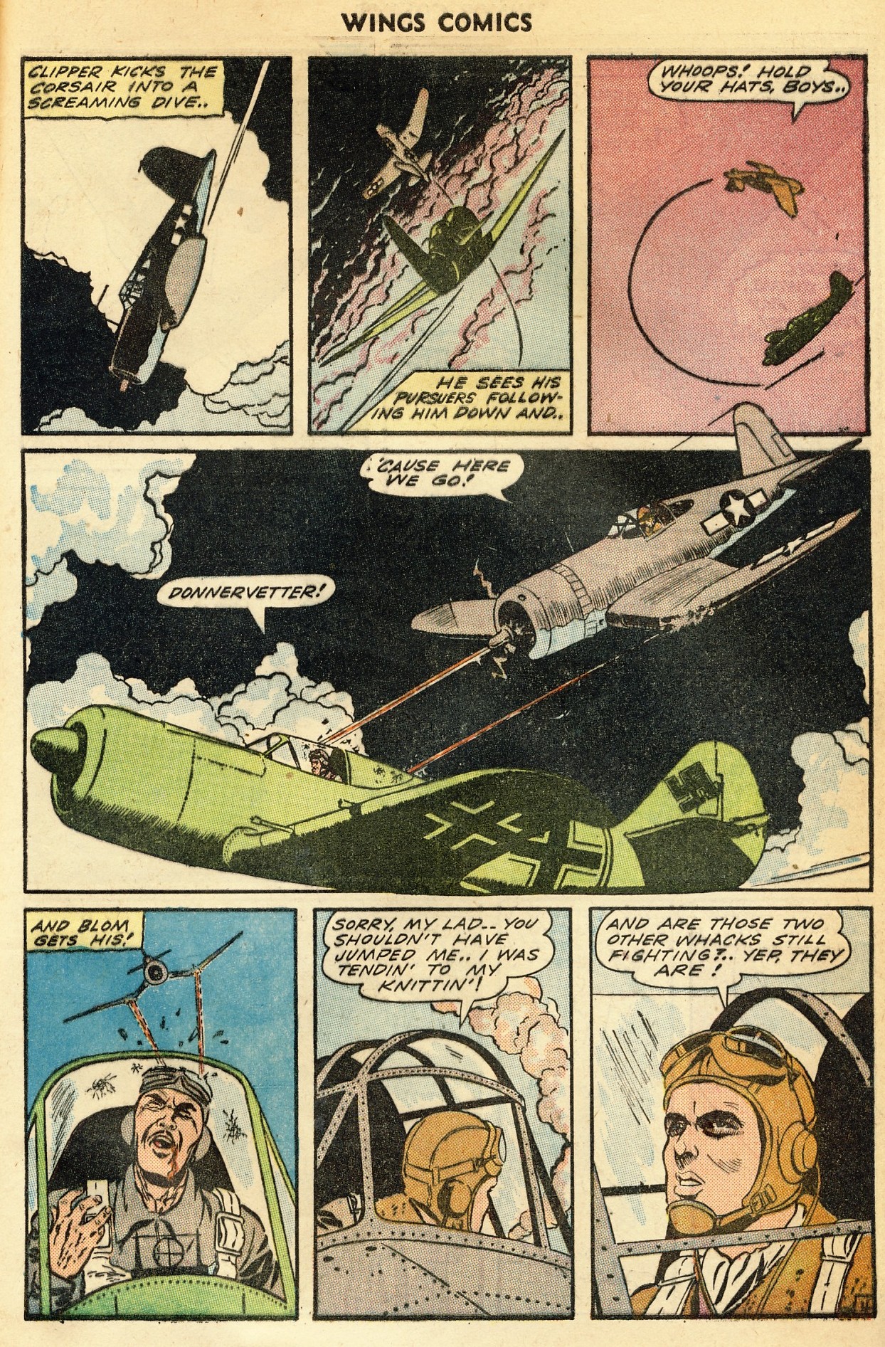 Read online Wings Comics comic -  Issue #44 - 47