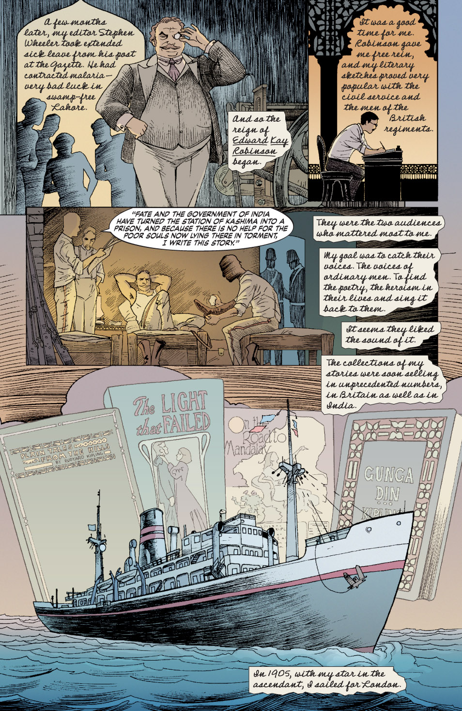 Read online The Unwritten comic -  Issue #5 - 7
