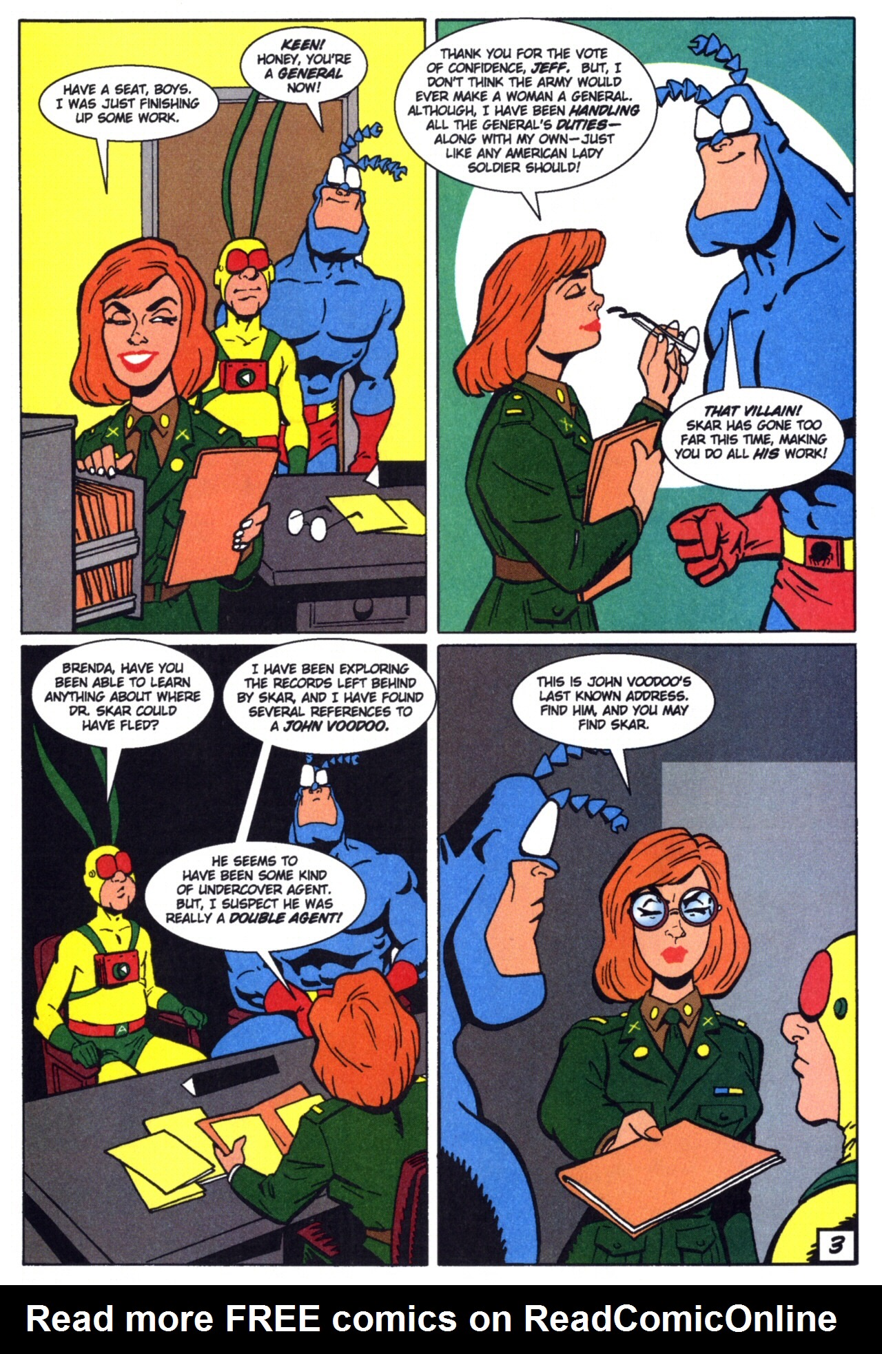 Read online The Tick's Golden Age Comic comic -  Issue #2 - 6