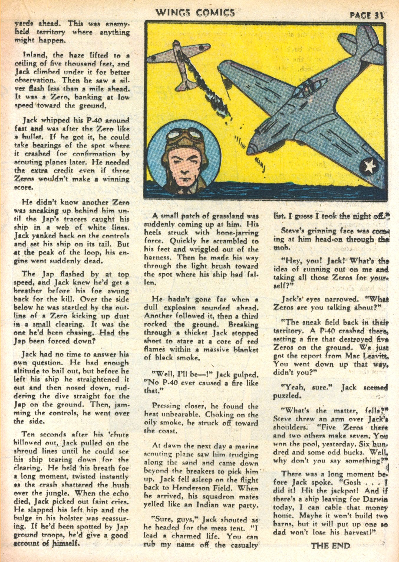 Read online Wings Comics comic -  Issue #30 - 33