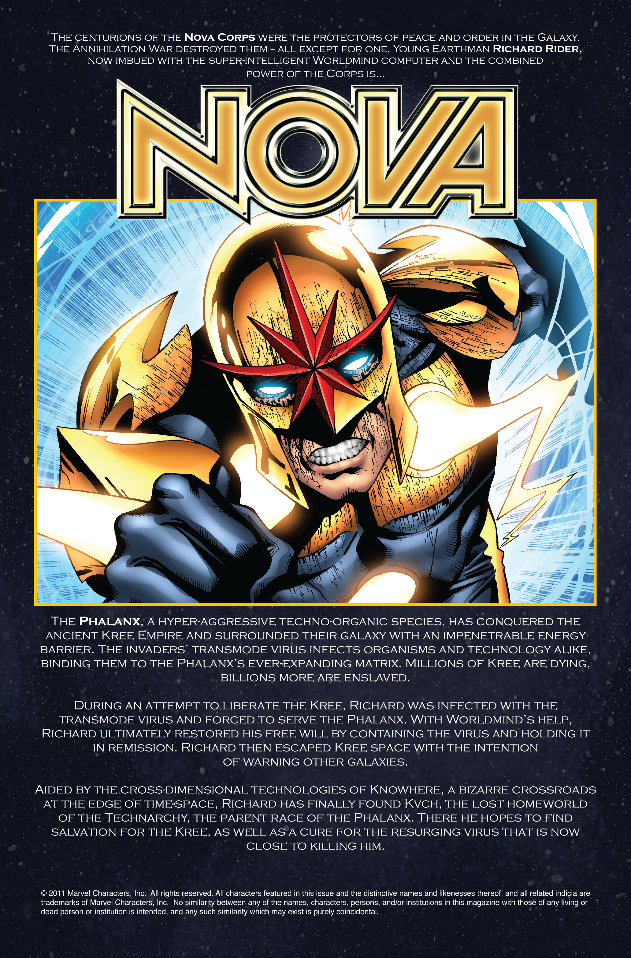 Read online Nova (2007) comic -  Issue #11 - 2