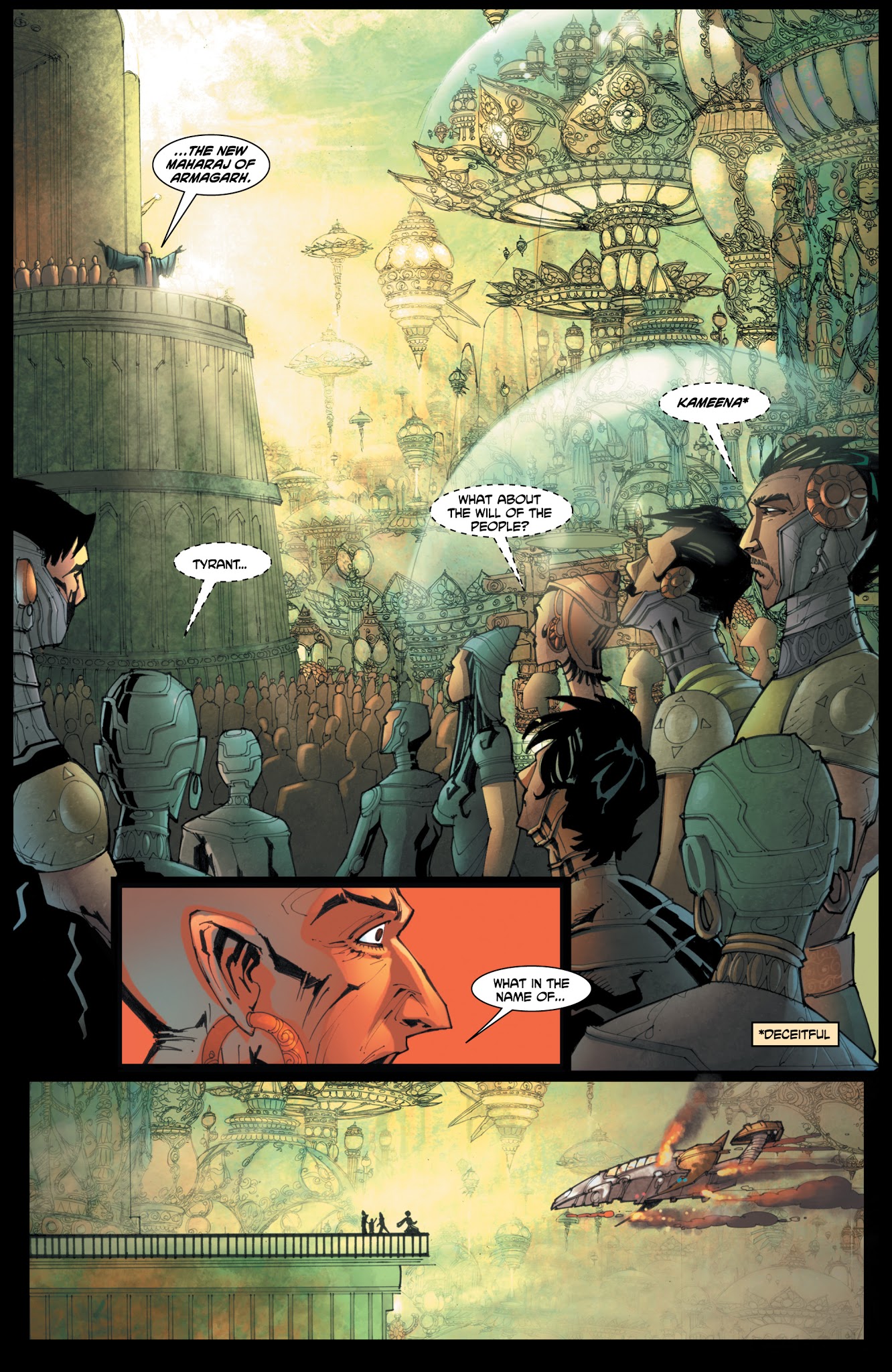 Read online Ramayan 3392 A.D. comic -  Issue #8 - 13