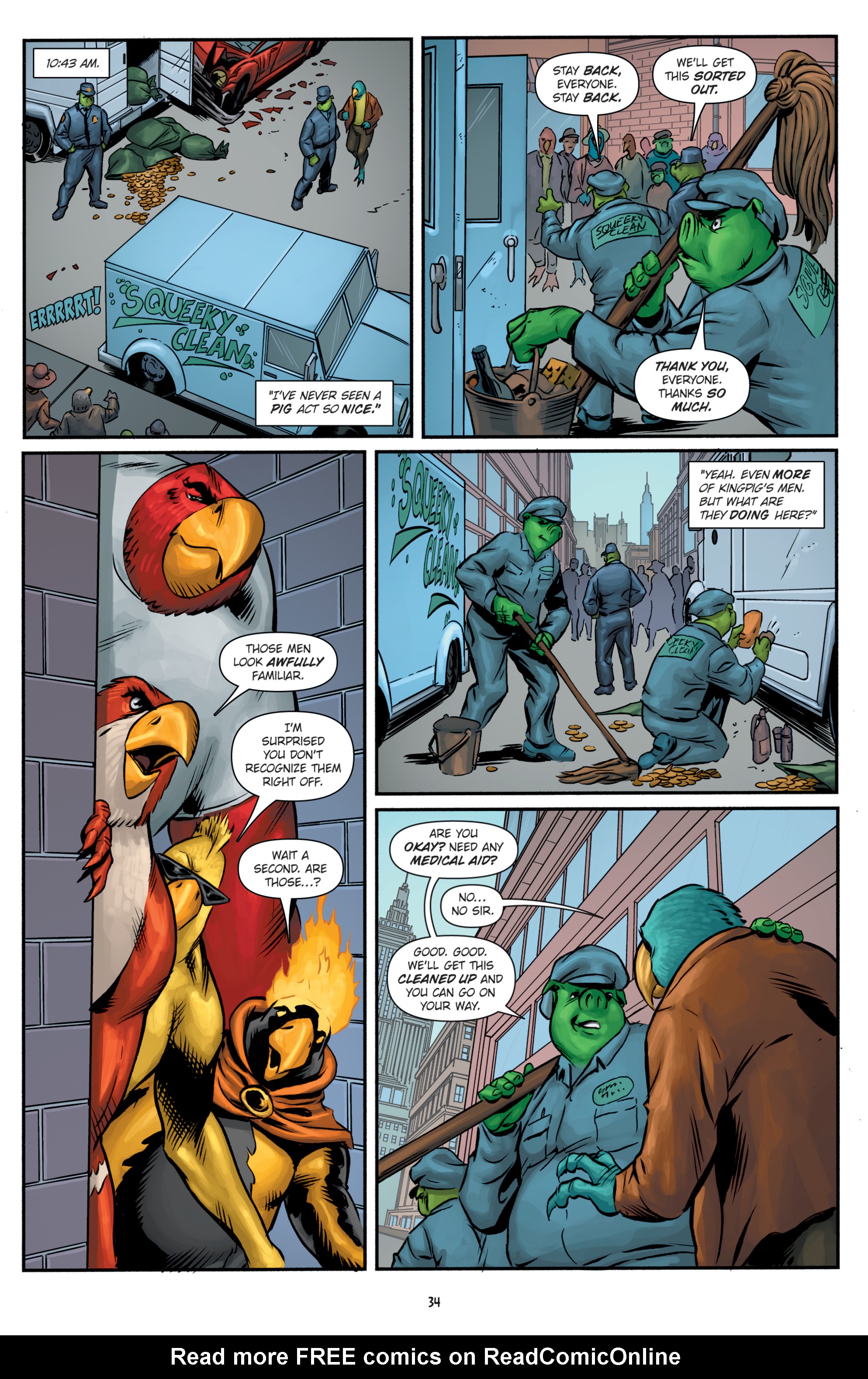 Read online Super Angry Birds comic -  Issue # TPB - 34