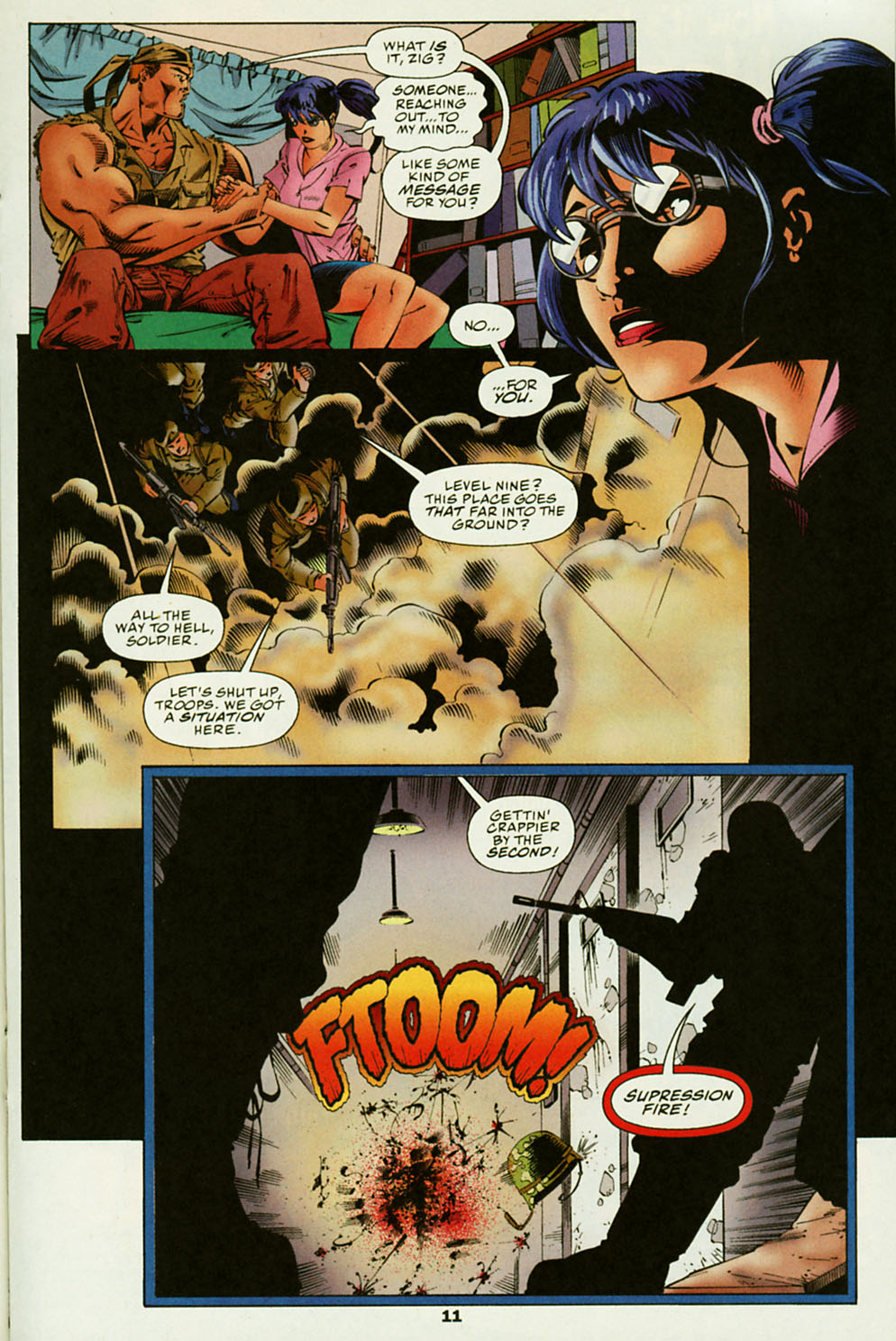 Read online Team 7: Dead Reckoning comic -  Issue #3 - 12