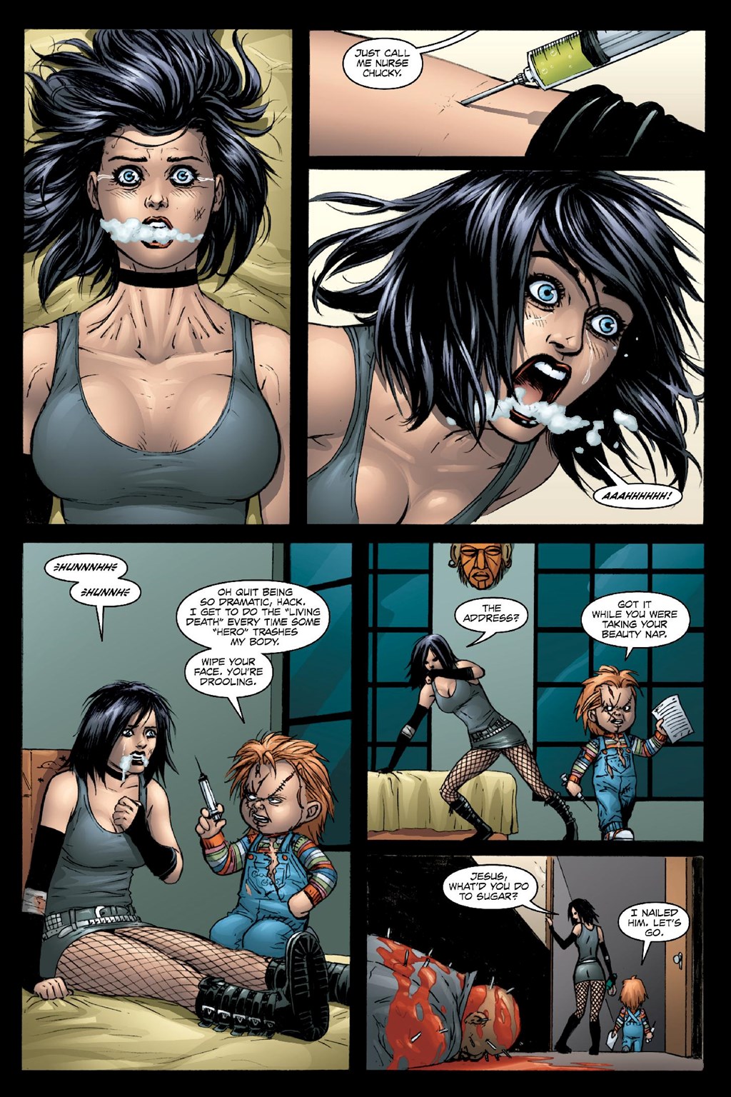 Read online Hack/Slash Deluxe comic -  Issue # TPB 1 (Part 4) - 47