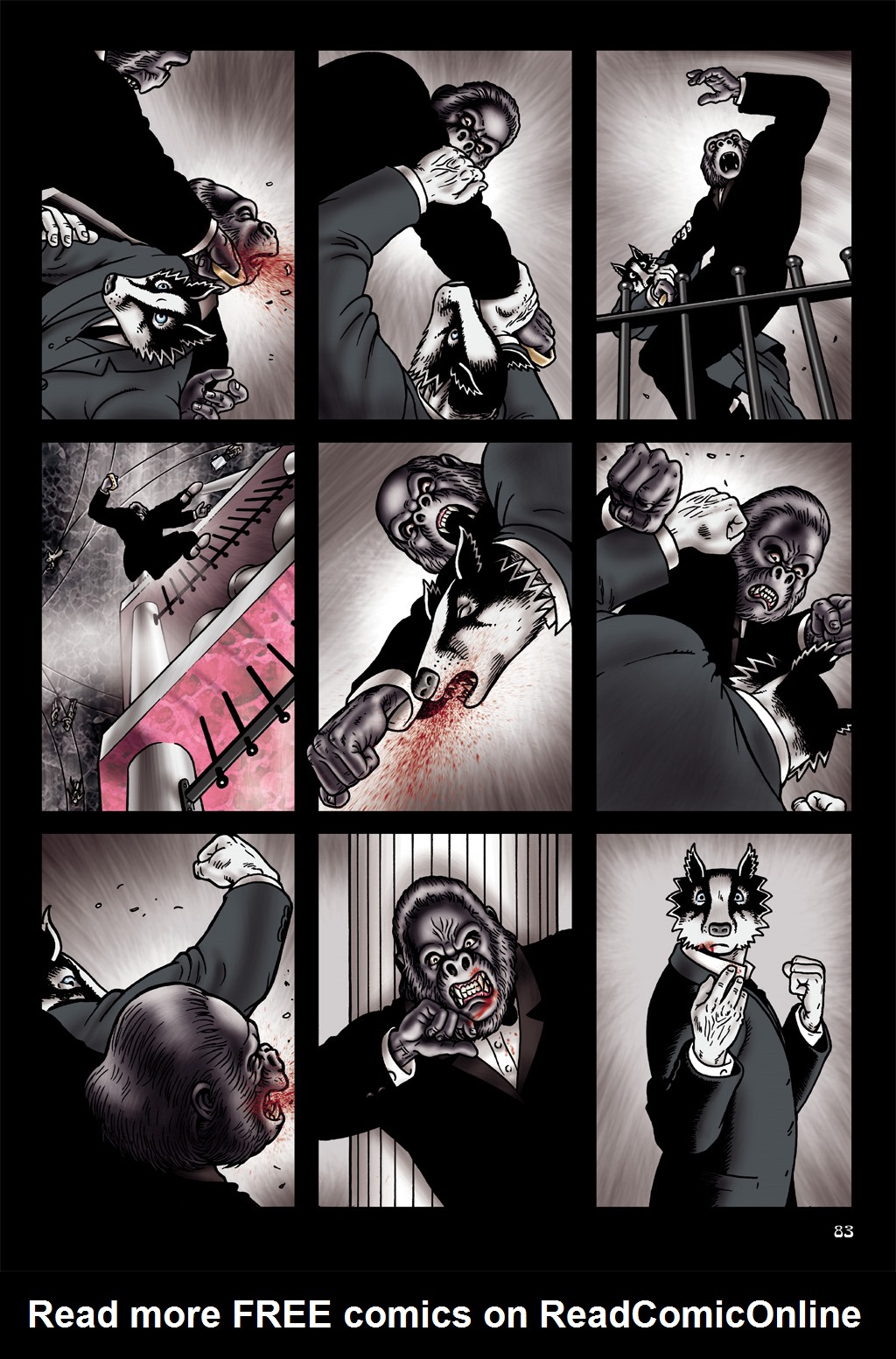 Read online Grandville Bête Noire comic -  Issue # TPB - 86