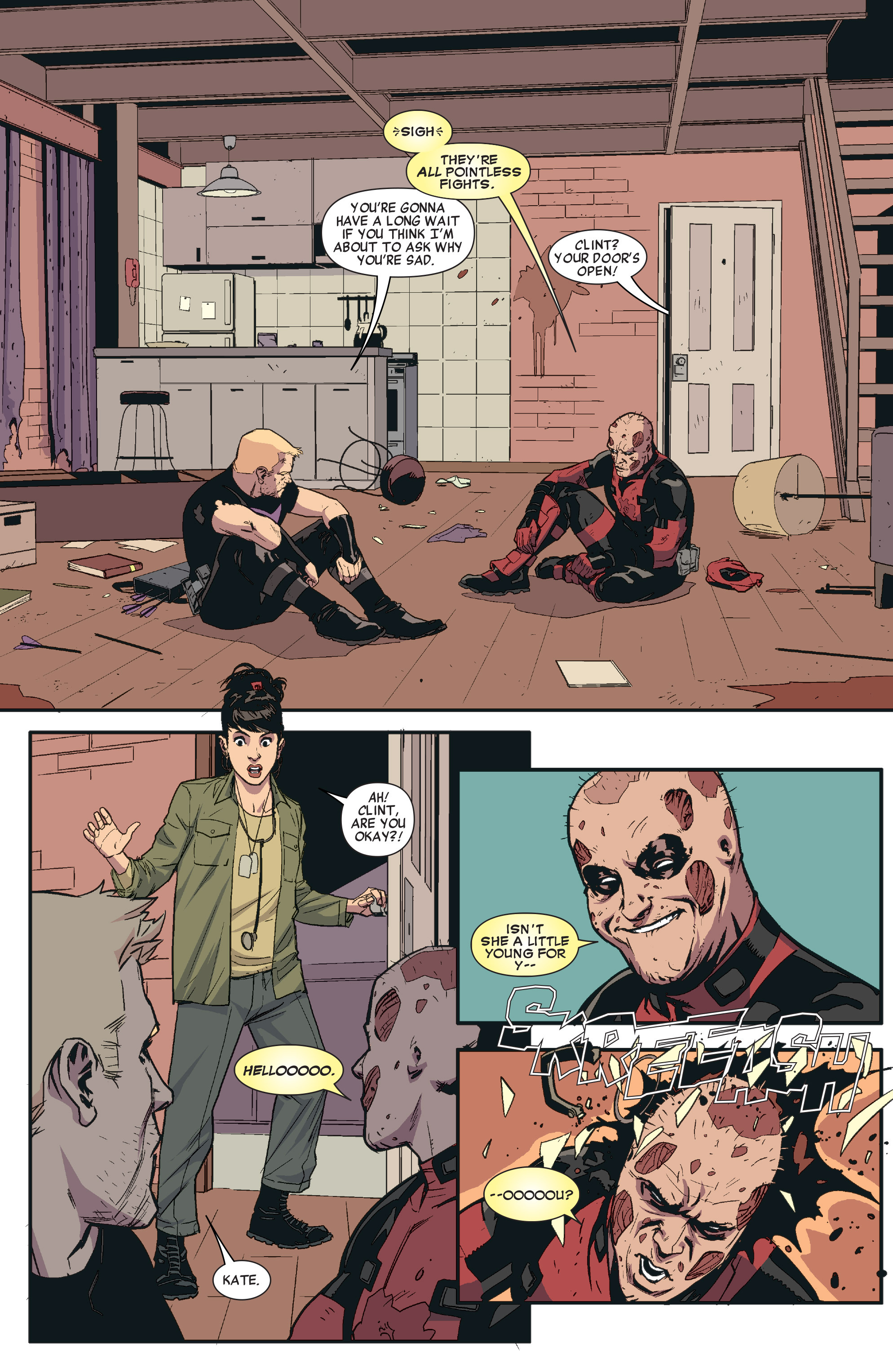 Read online Hawkeye vs. Deadpool comic -  Issue #1 - 6