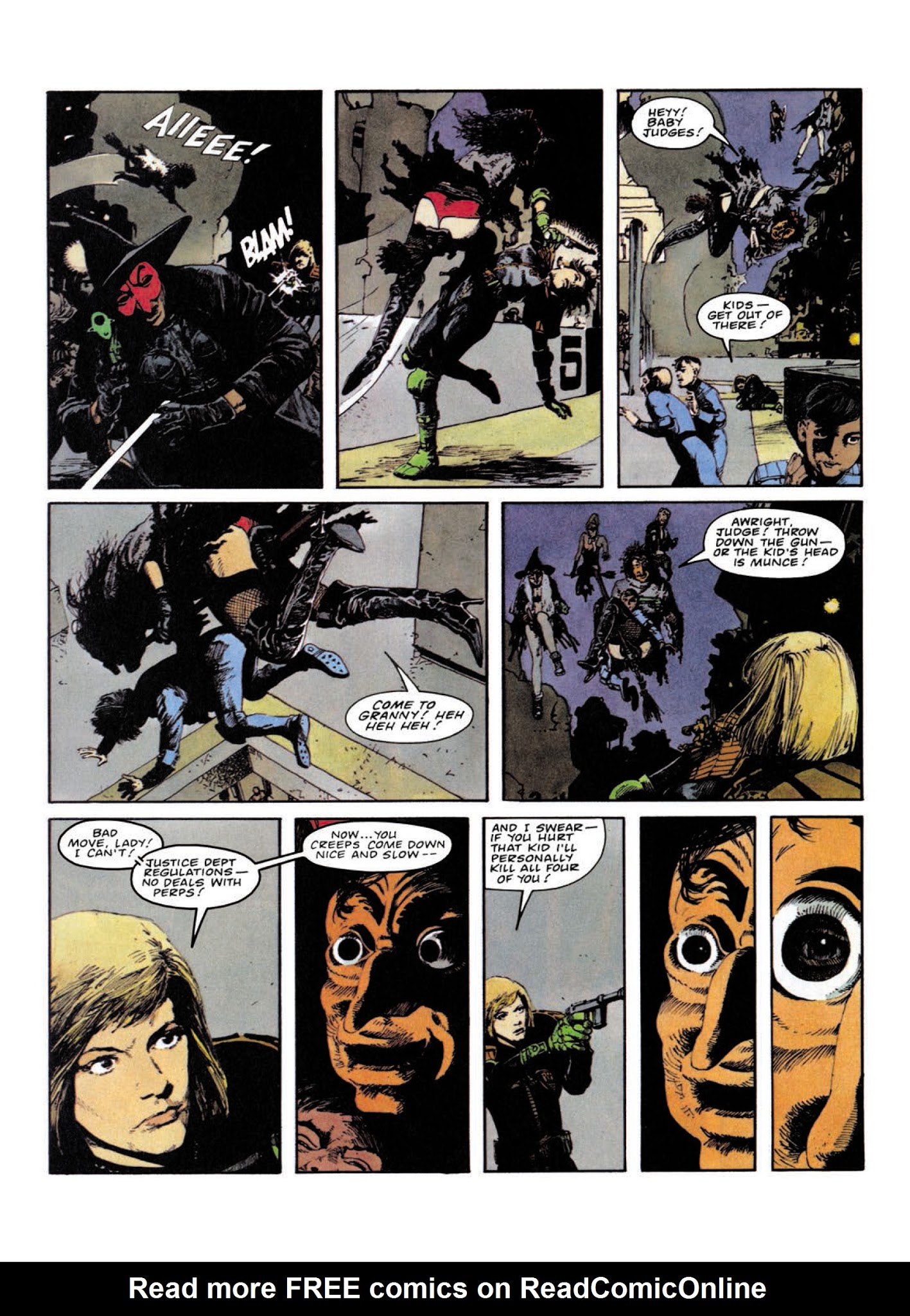 Read online Judge Anderson: The Psi Files comic -  Issue # TPB 2 - 90