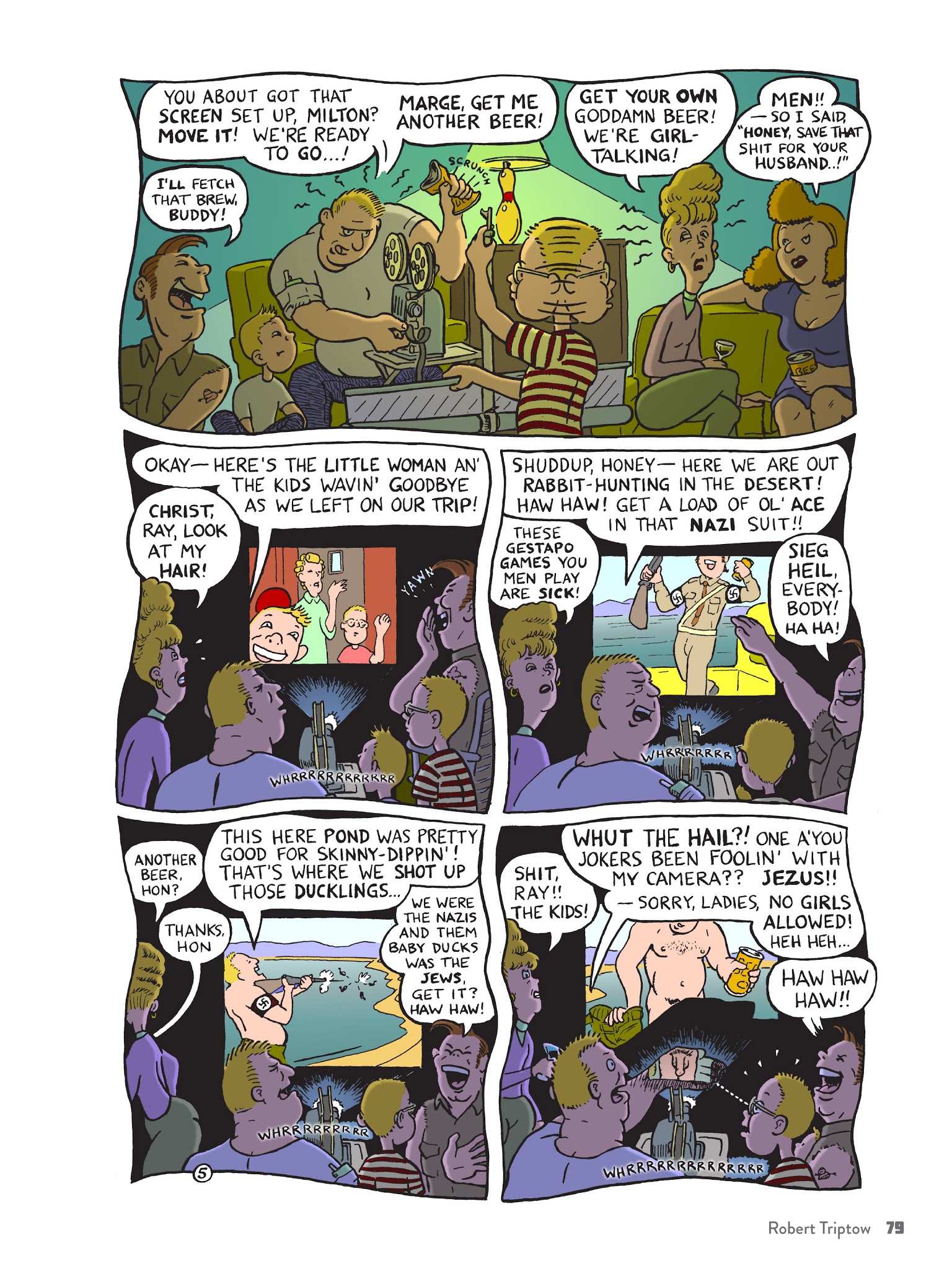 Read online No Straight Lines: Four Decades of Queer Comics comic -  Issue # TPB - 93