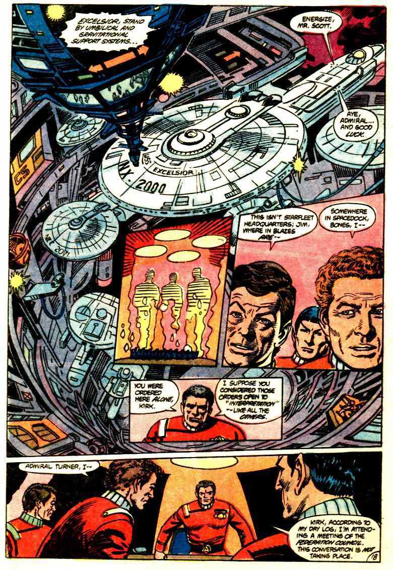 Read online Star Trek (1984) comic -  Issue #16 - 19