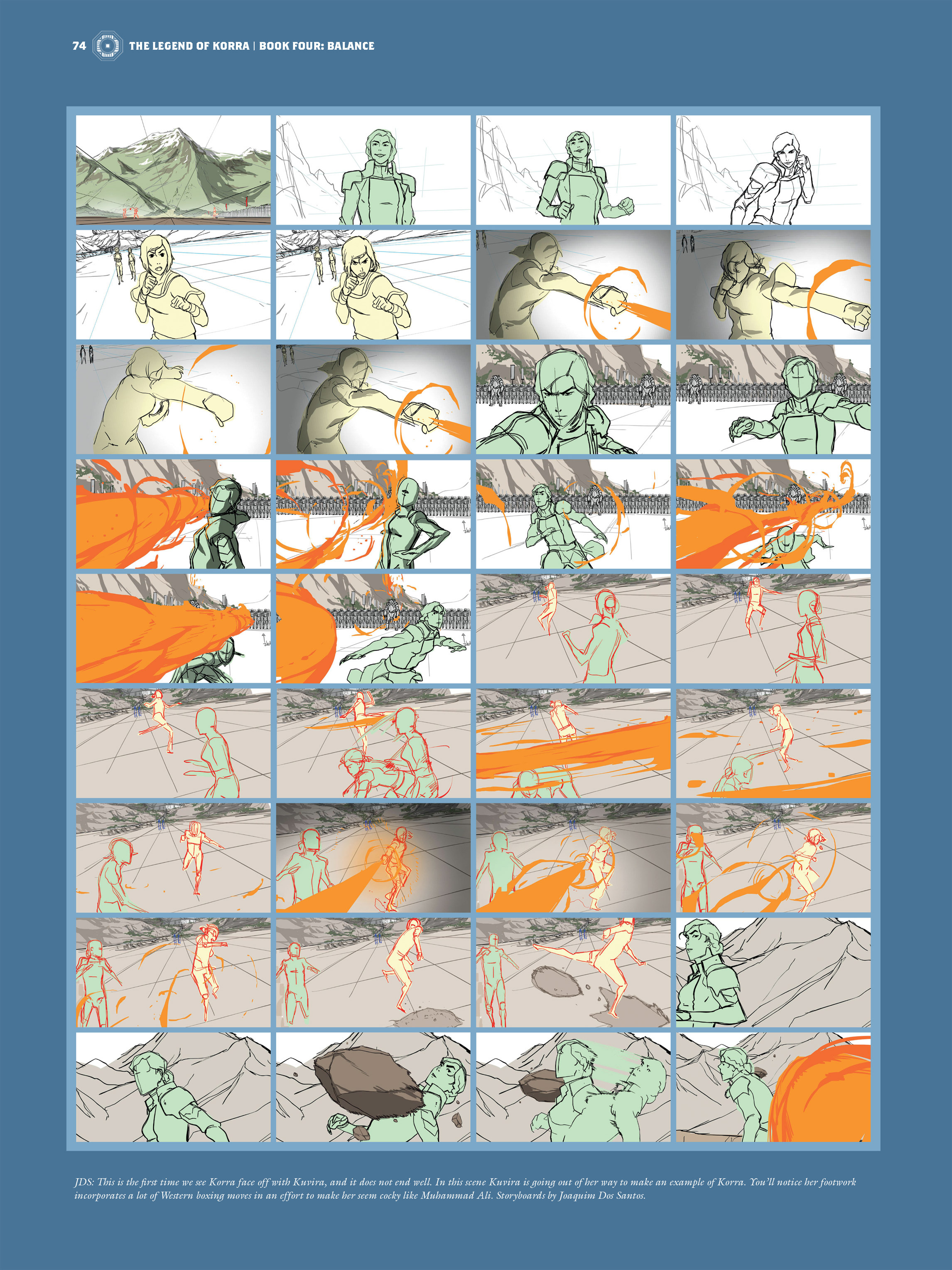 Read online The Legend of Korra: The Art of the Animated Series comic -  Issue # TPB 4 - 69