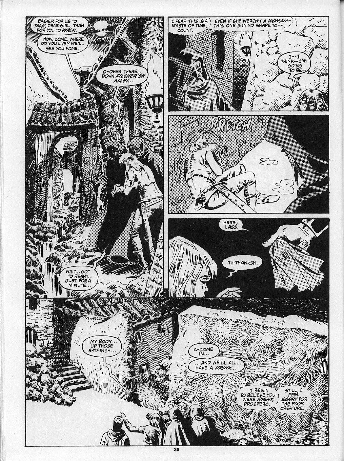 The Savage Sword Of Conan issue 201 - Page 38