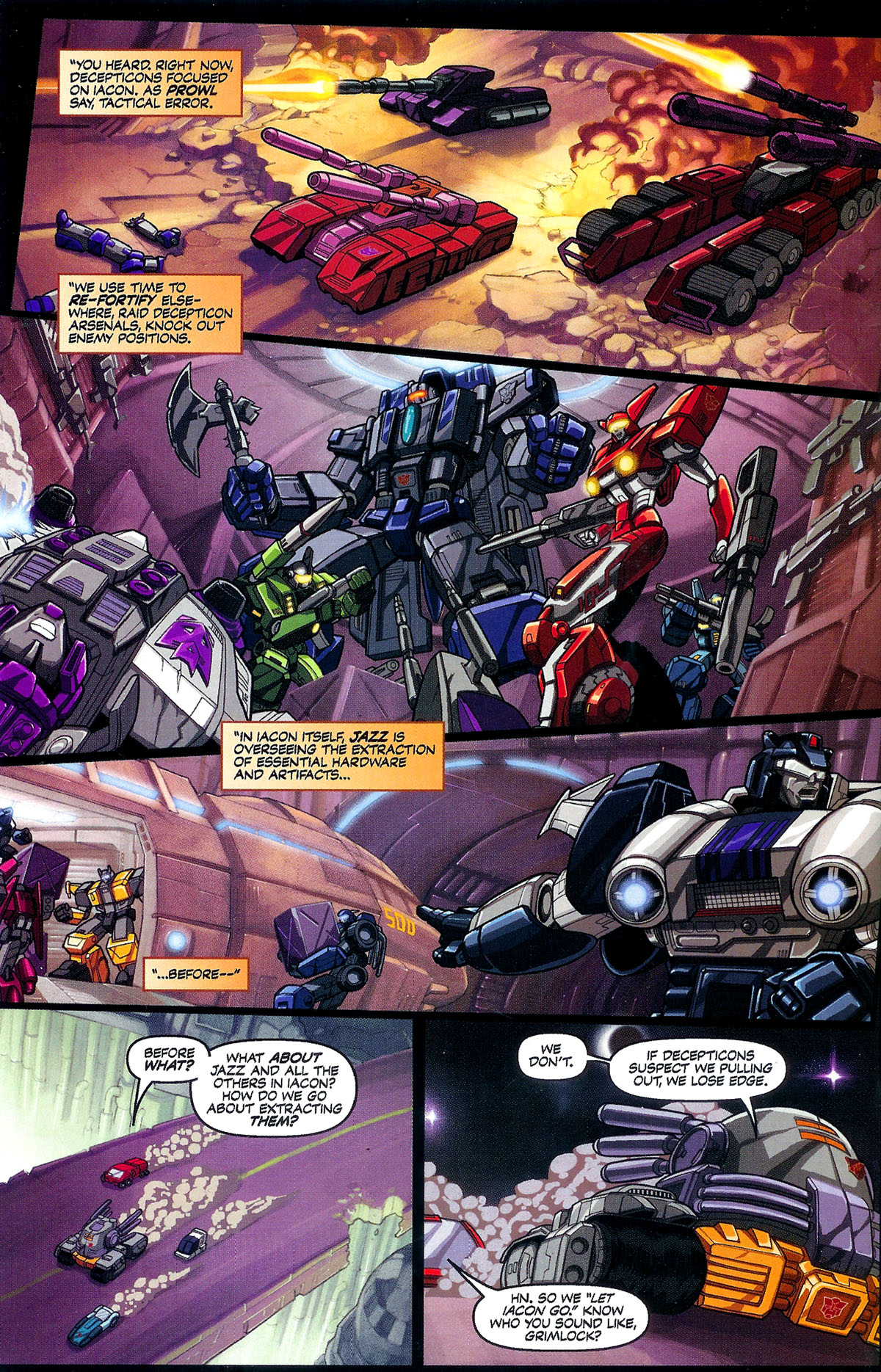 Read online Transformers: The War Within comic -  Issue #4 - 10