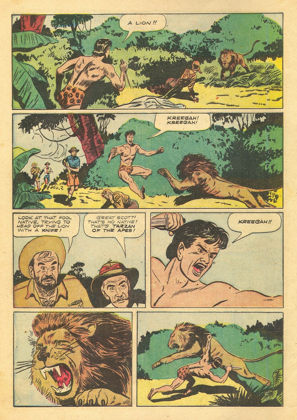 Read online Four Color Comics comic -  Issue #134 - 4