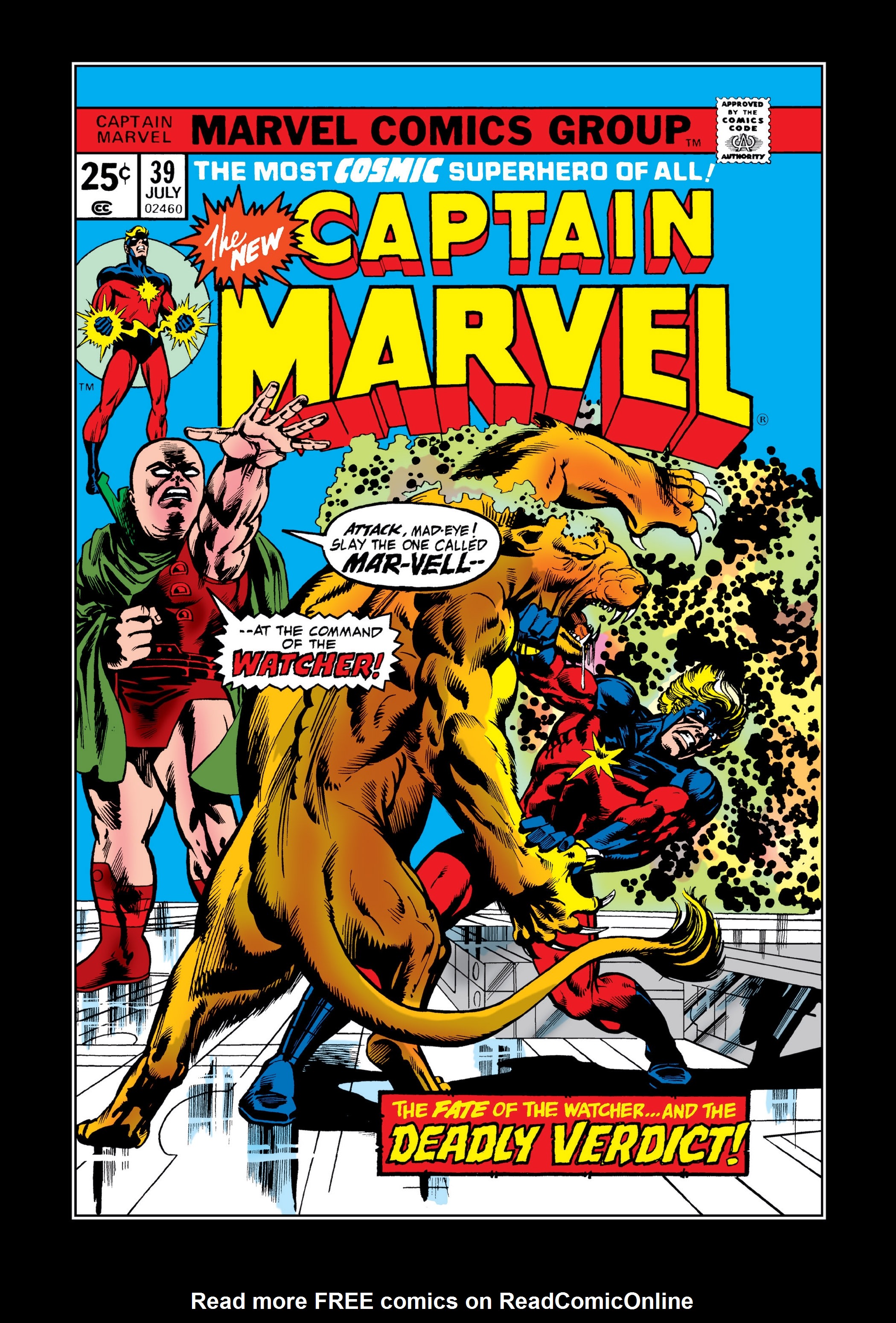 Read online Marvel Masterworks: Captain Marvel comic -  Issue # TPB 4 (Part 1) - 85