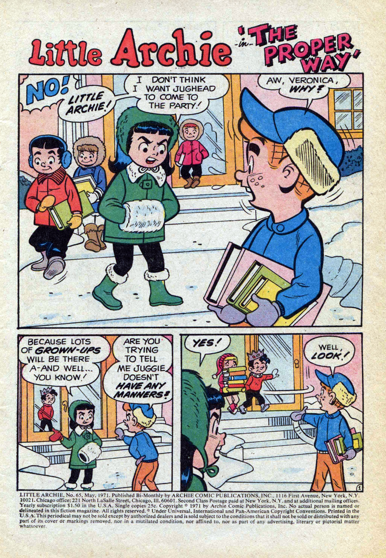 Read online The Adventures of Little Archie comic -  Issue #65 - 3