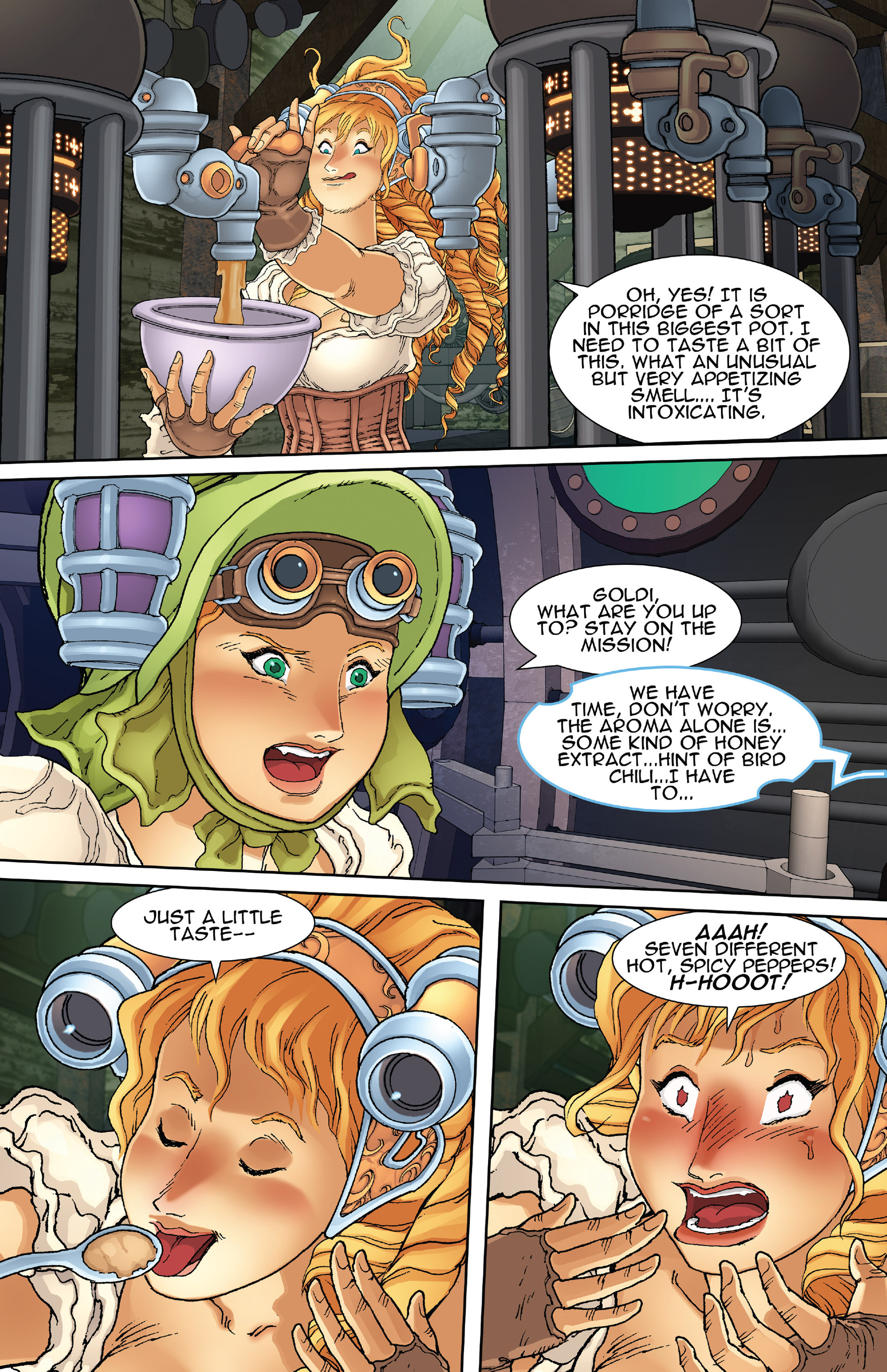Read online Free Comic Book Day 2015 comic -  Issue # Steampunk Goldilocks - 12