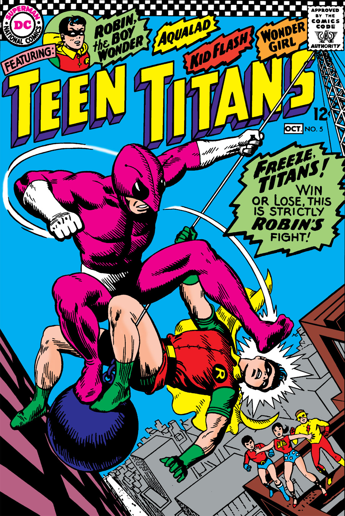 Read online Teen Titans (1966) comic -  Issue #5 - 1