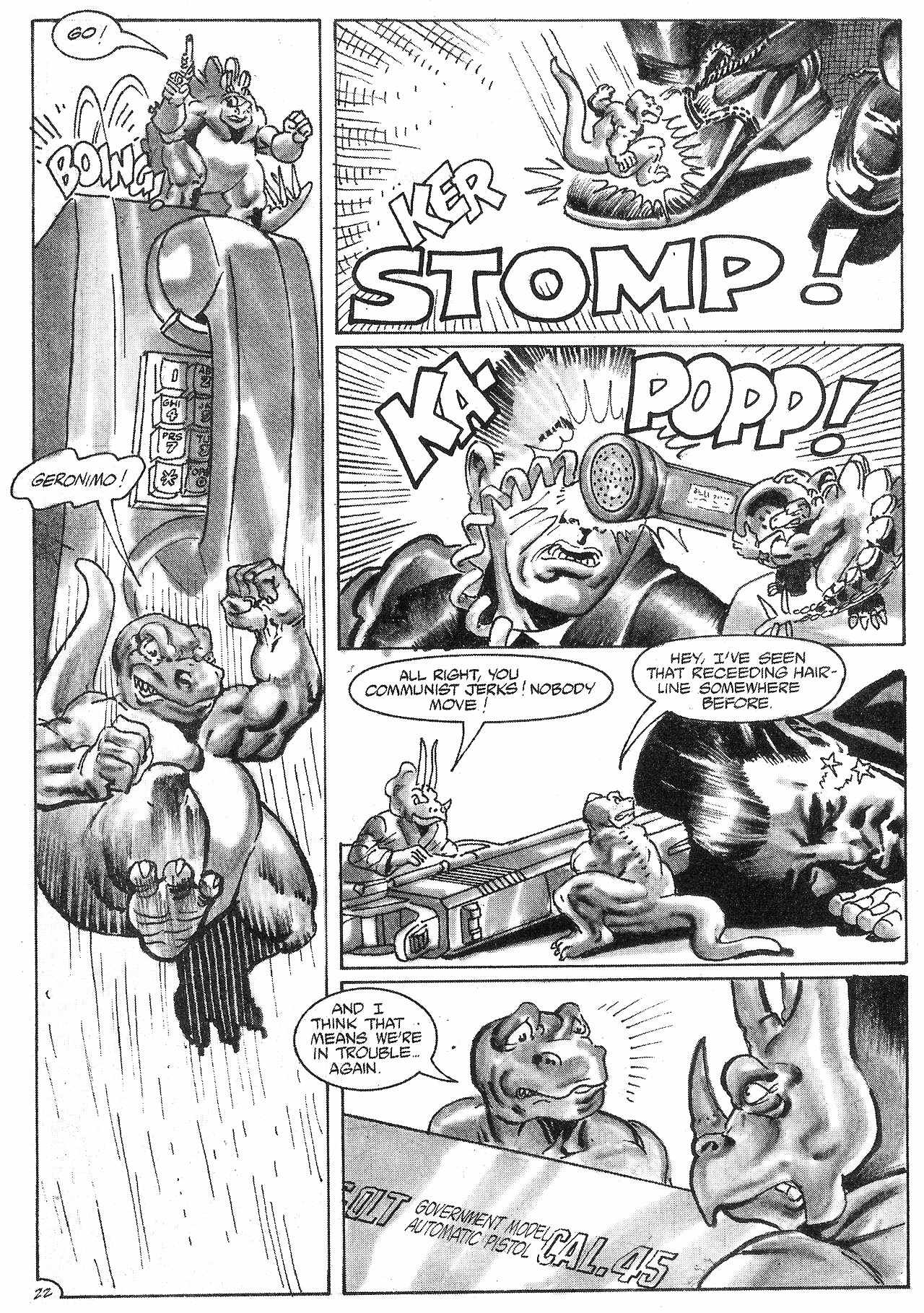Read online Dinosaurs For Hire (1988) comic -  Issue #6 - 24