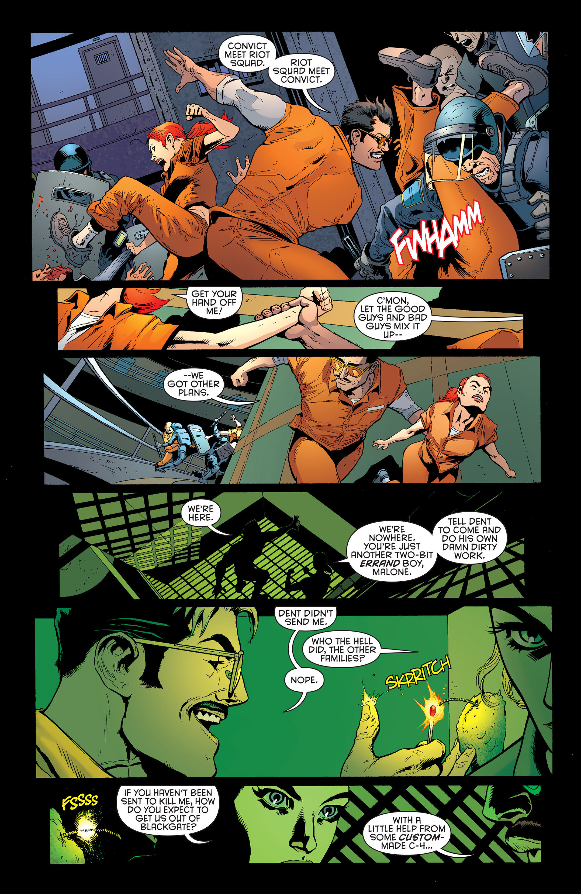 Read online Batman and Robin (2011) comic -  Issue #25 - Batman and Two-Face - 19