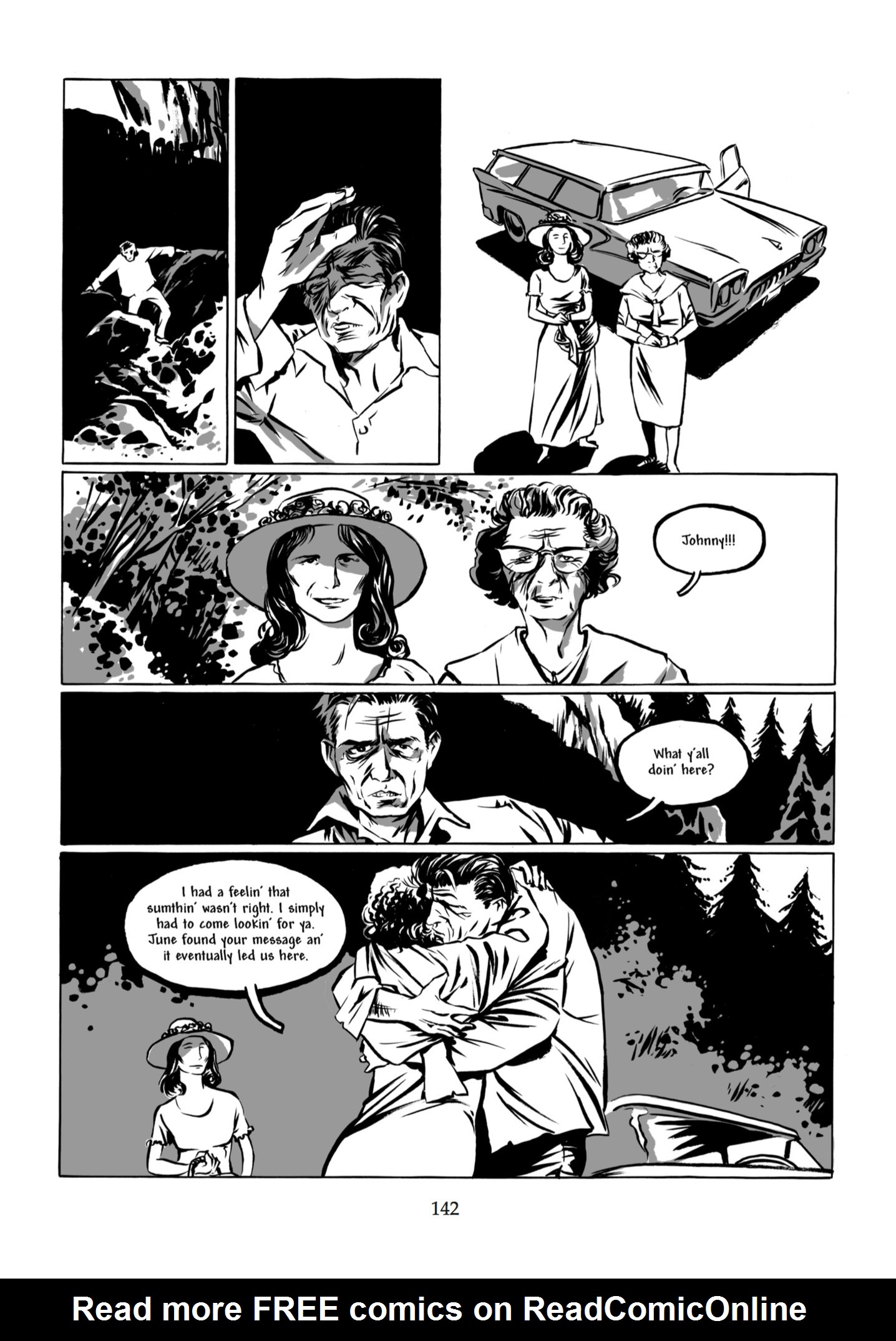 Read online Johnny Cash: I See a Darkness comic -  Issue # TPB - 138