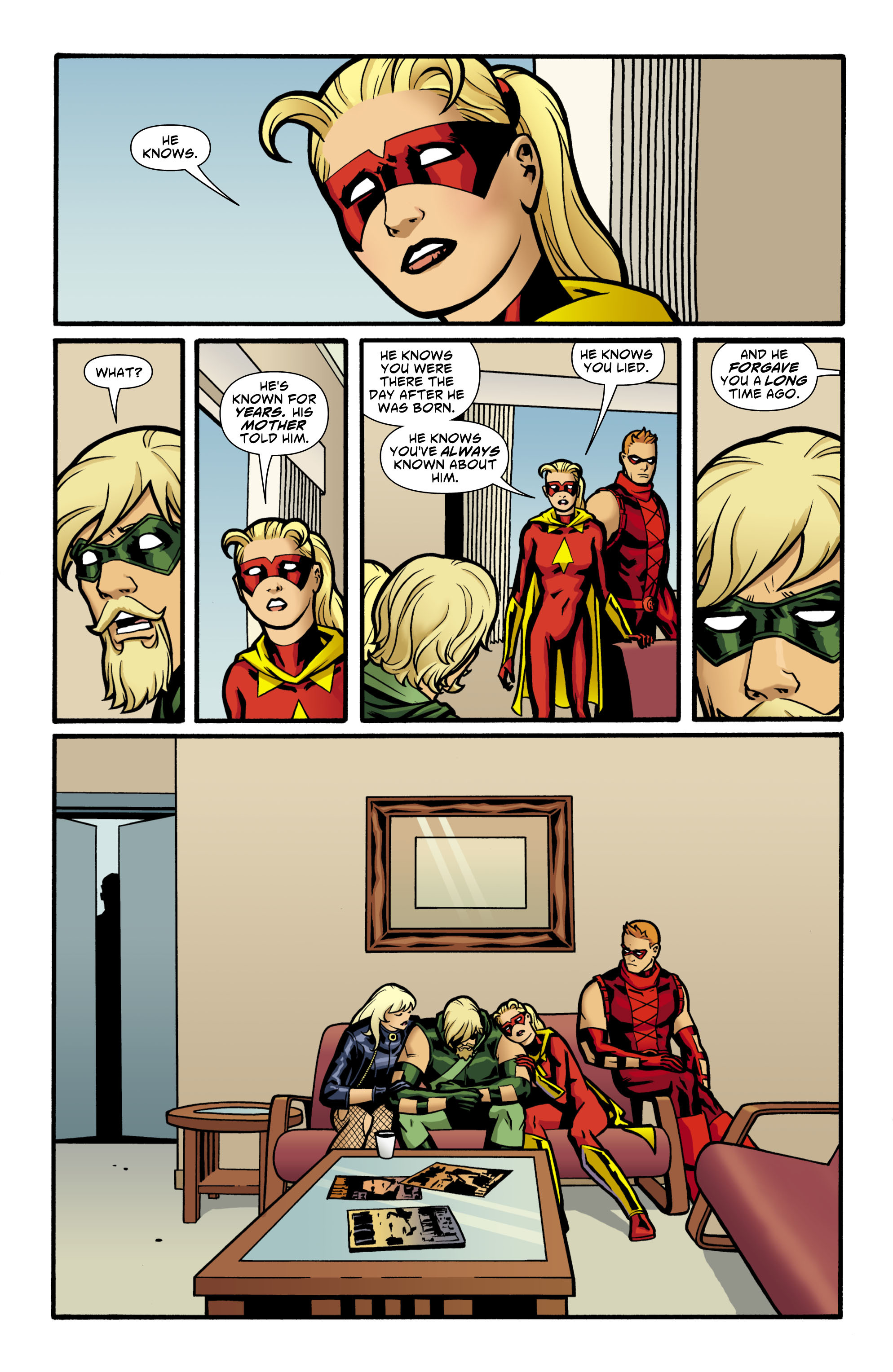 Read online Green Arrow/Black Canary comic -  Issue #4 - 18