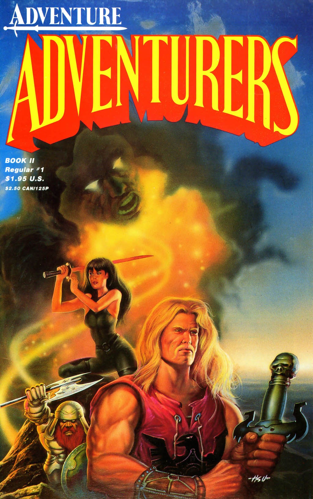Read online Adventurers (1988) comic -  Issue #1 - 1