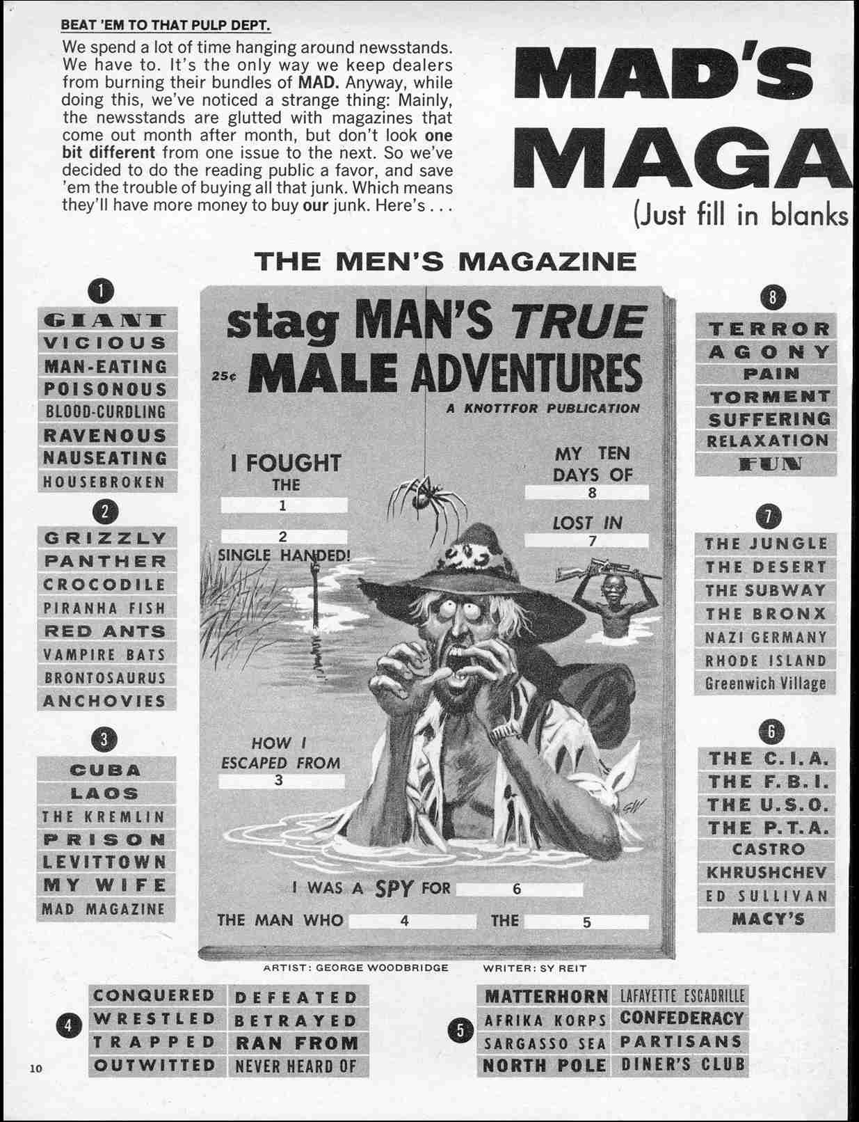 Read online MAD comic -  Issue #67 - 12