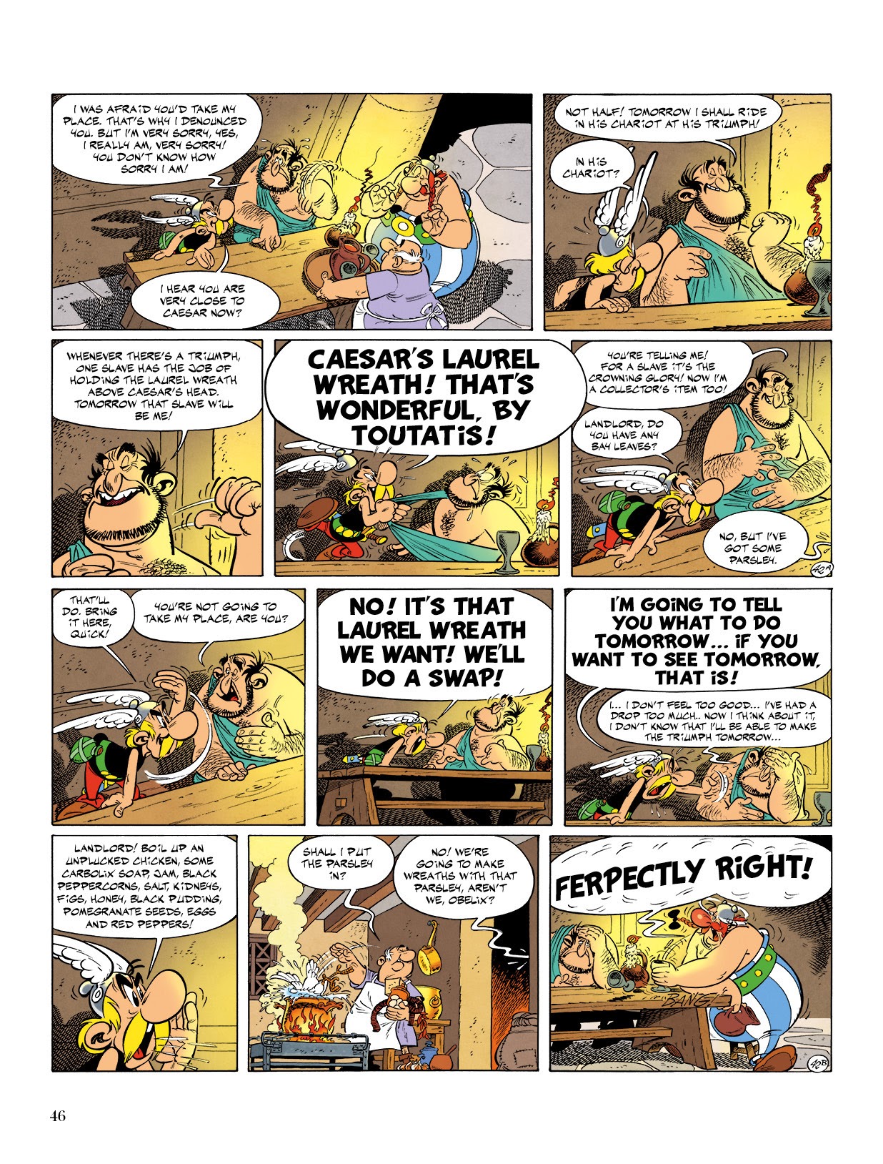 Read online Asterix comic -  Issue #18 - 47