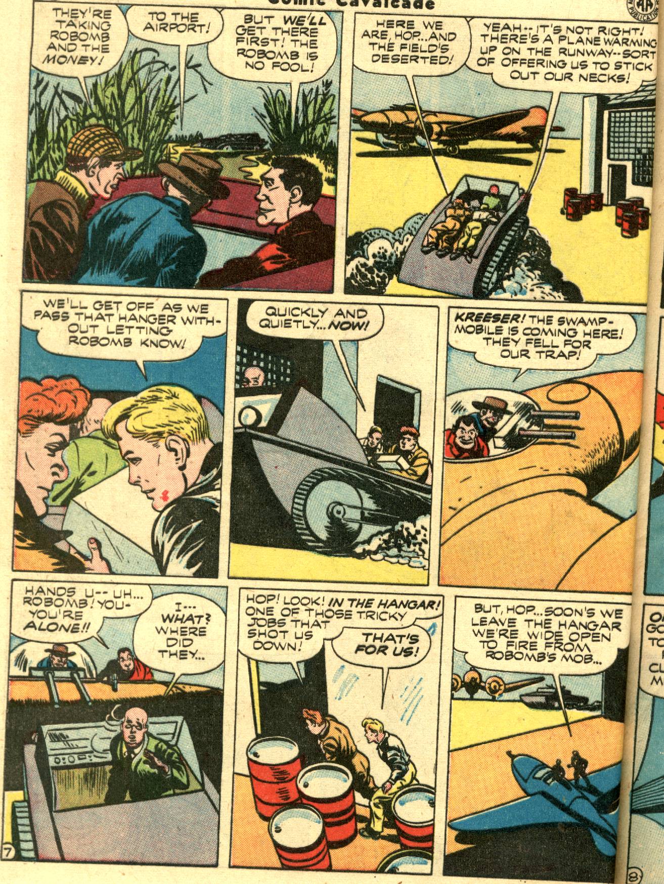 Read online Comic Cavalcade comic -  Issue #12 - 40