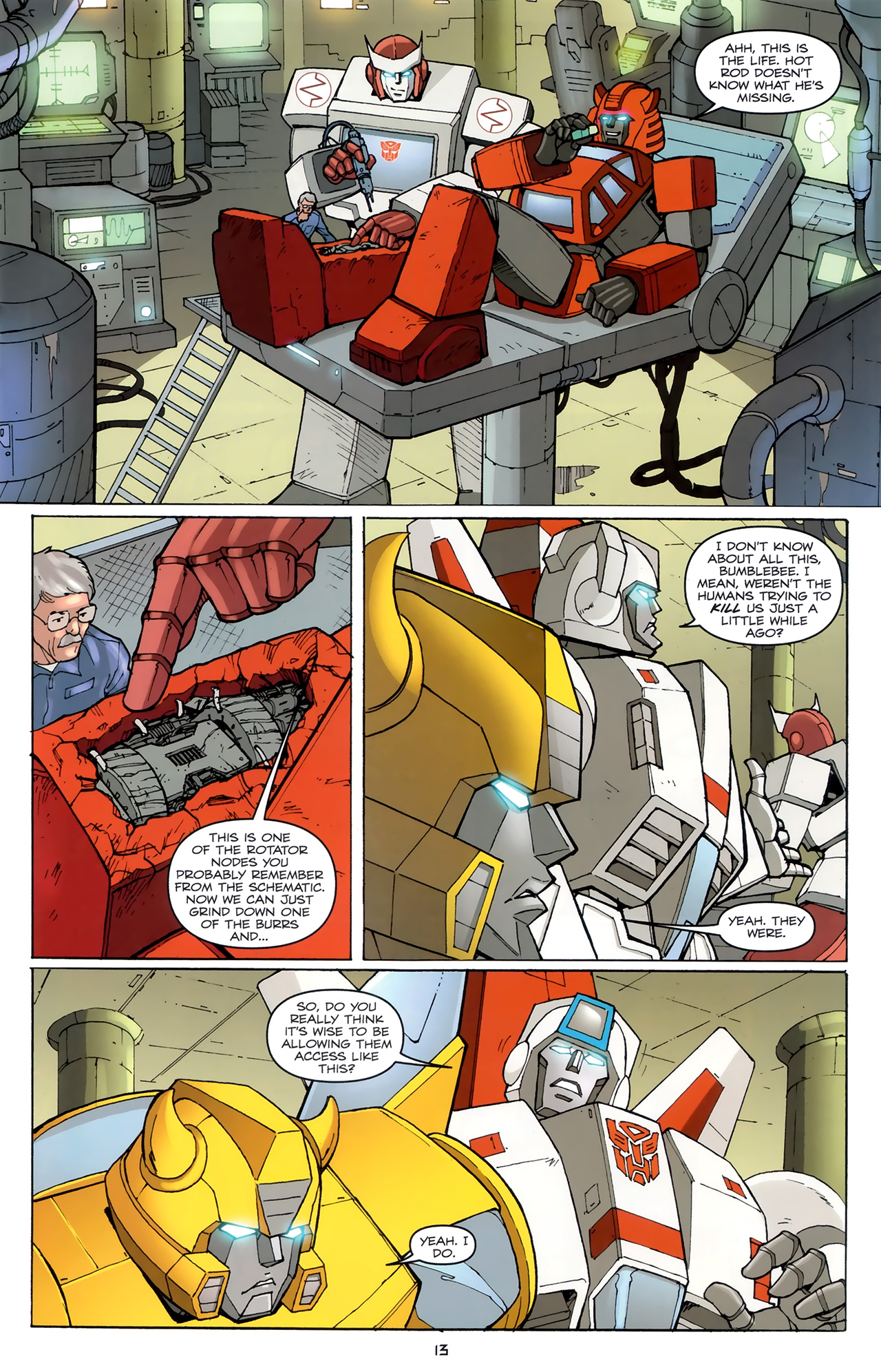 Read online The Transformers (2009) comic -  Issue #9 - 16