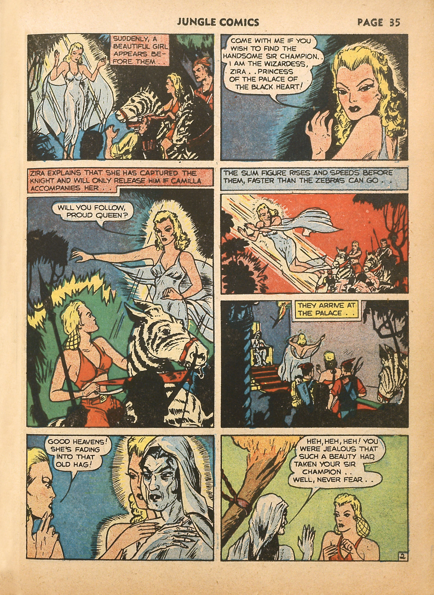 Read online Jungle Comics comic -  Issue #13 - 37