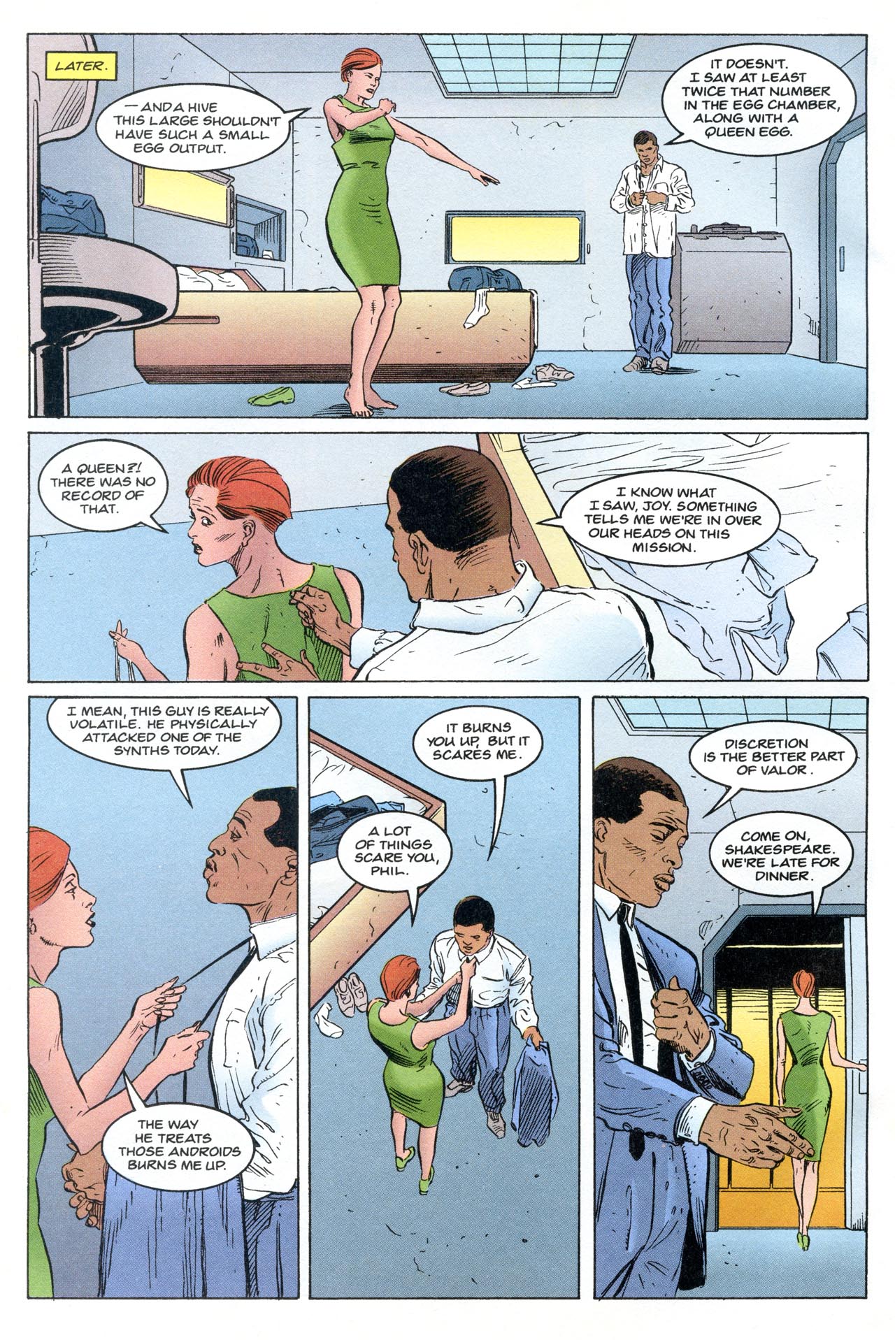 Read online Aliens: Stronghold comic -  Issue #2 - 22