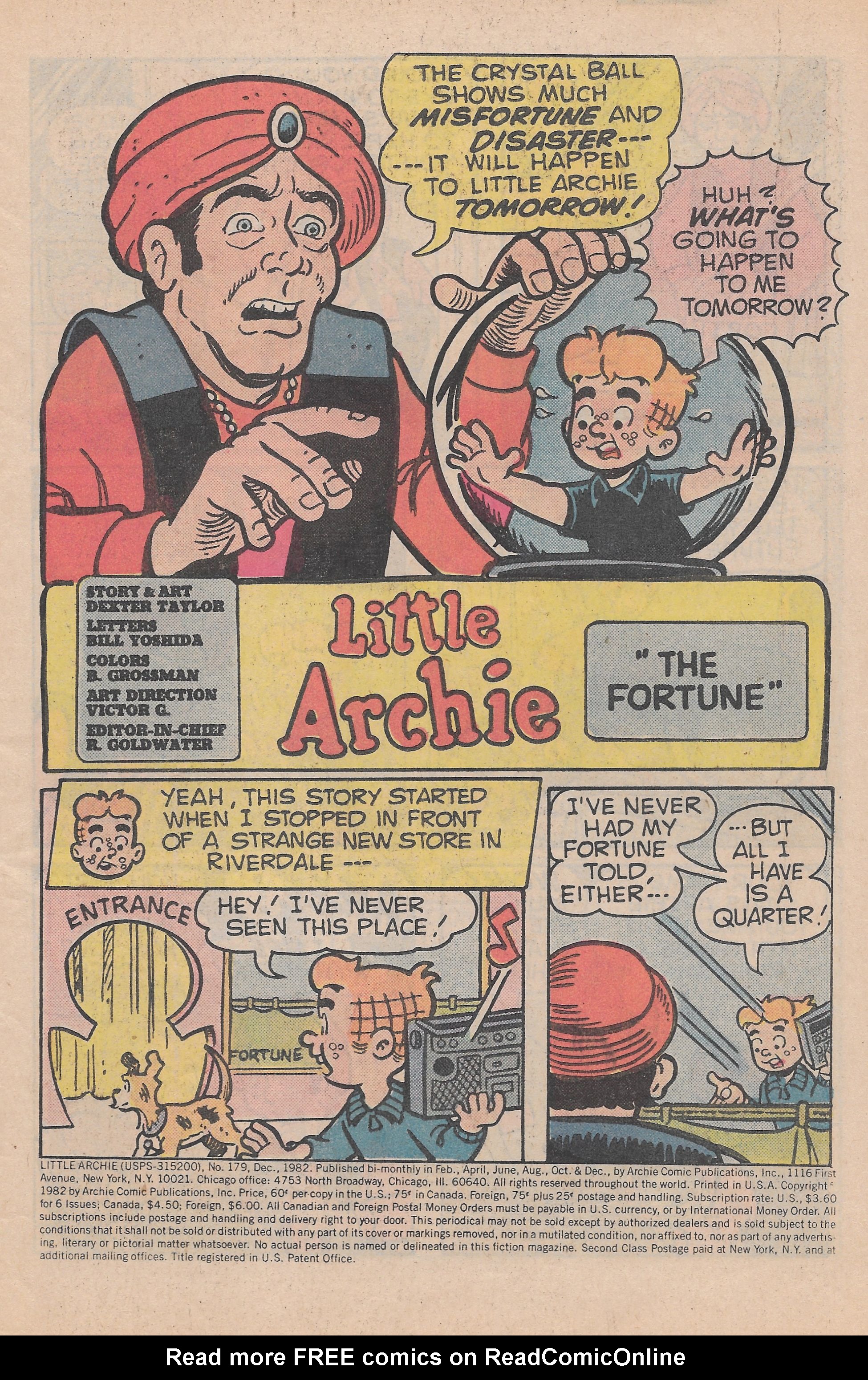 Read online The Adventures of Little Archie comic -  Issue #179 - 3