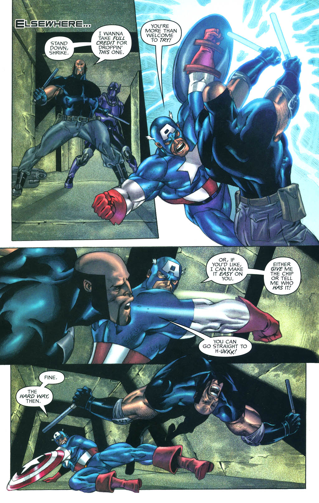Read online Wolverine/Captain America comic -  Issue #2 - 13