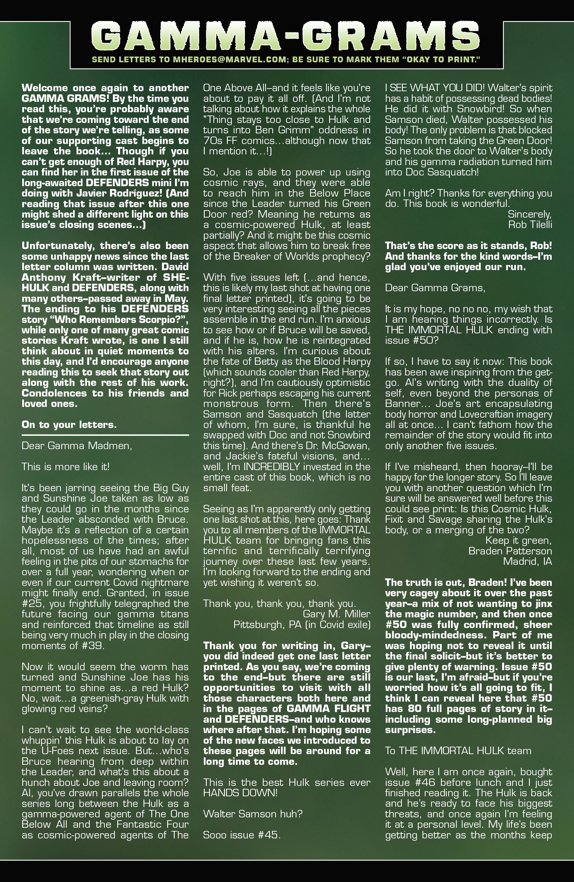 Read online Immortal Hulk comic -  Issue #48 - 26