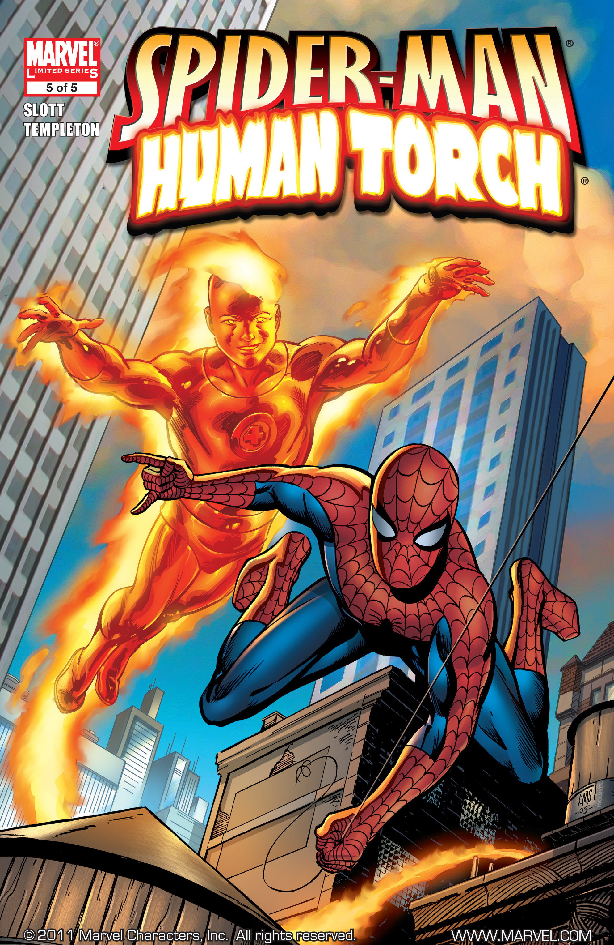 Read online Spider-Man/Human Torch comic -  Issue #5 - 1