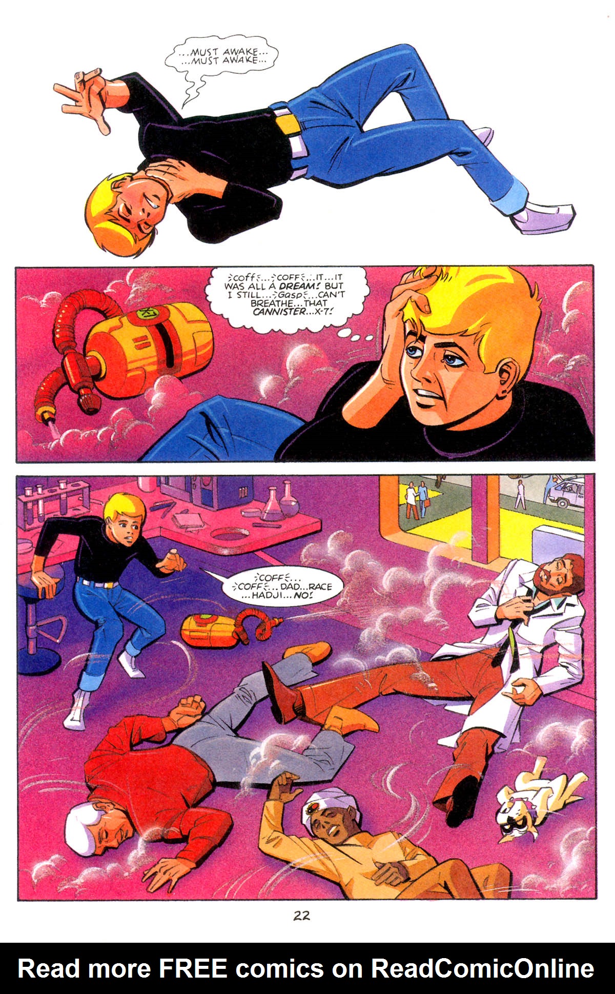 Read online Jonny Quest comic -  Issue #8 - 25
