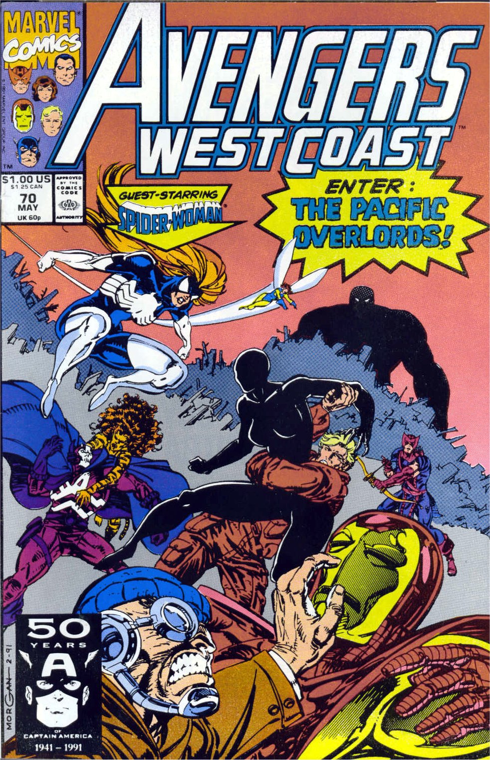 Avengers West Coast (1989) issue 70 - Page 1