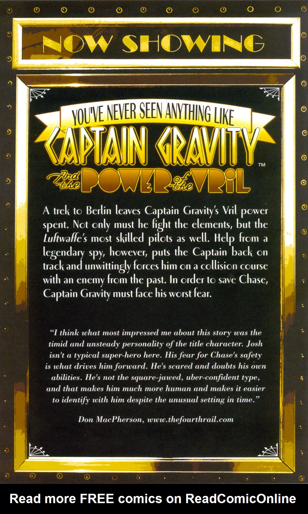 Read online Captain Gravity And The Power Of Vril comic -  Issue #4 - 36