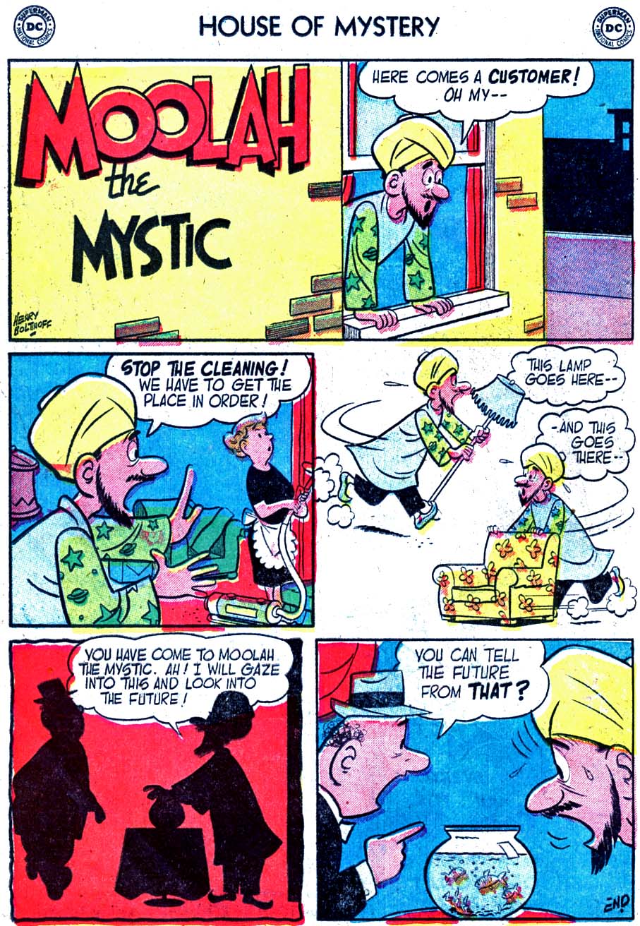 Read online House of Mystery (1951) comic -  Issue #45 - 18