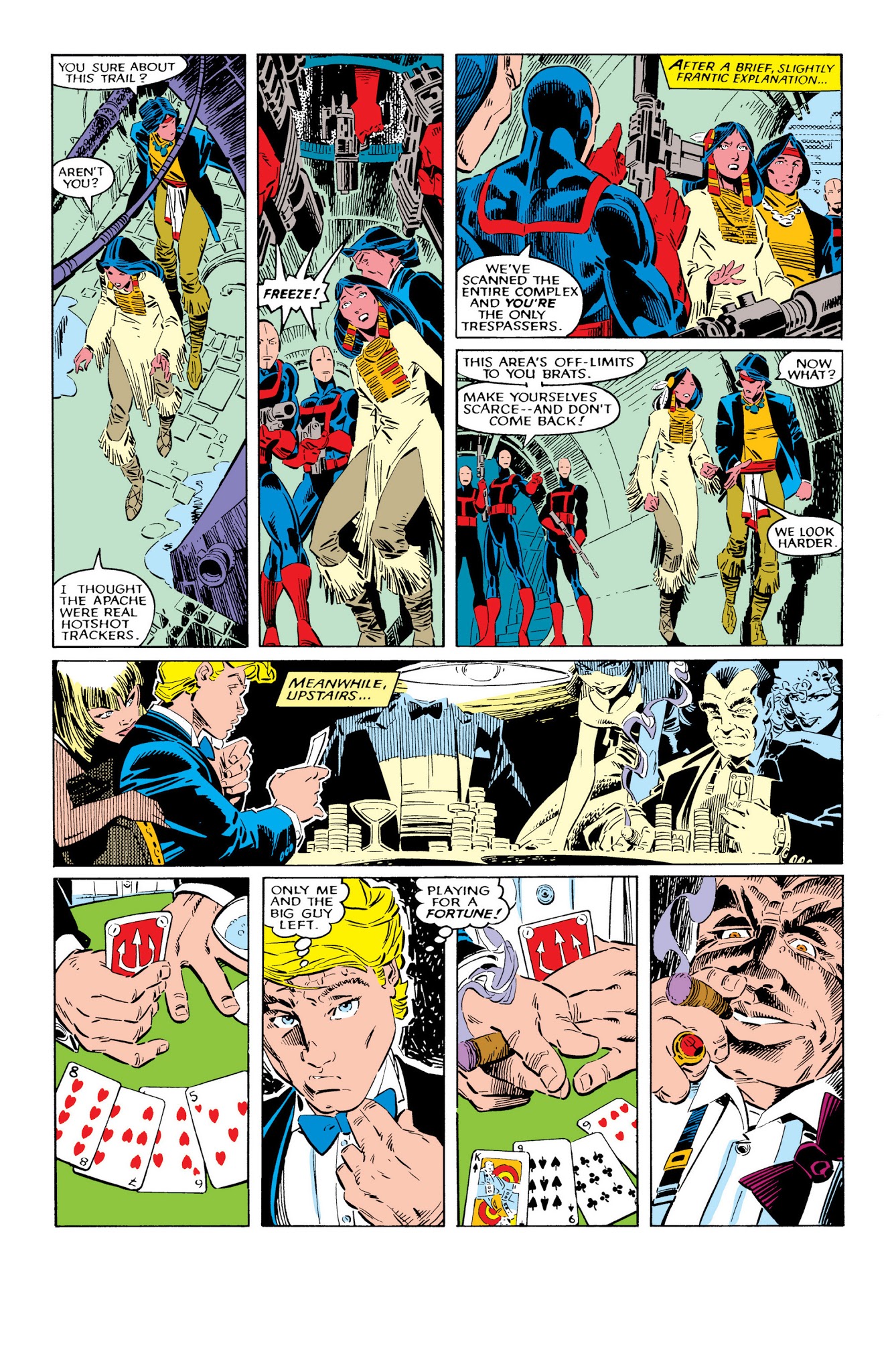 Read online New Mutants Classic comic -  Issue # TPB 7 - 196