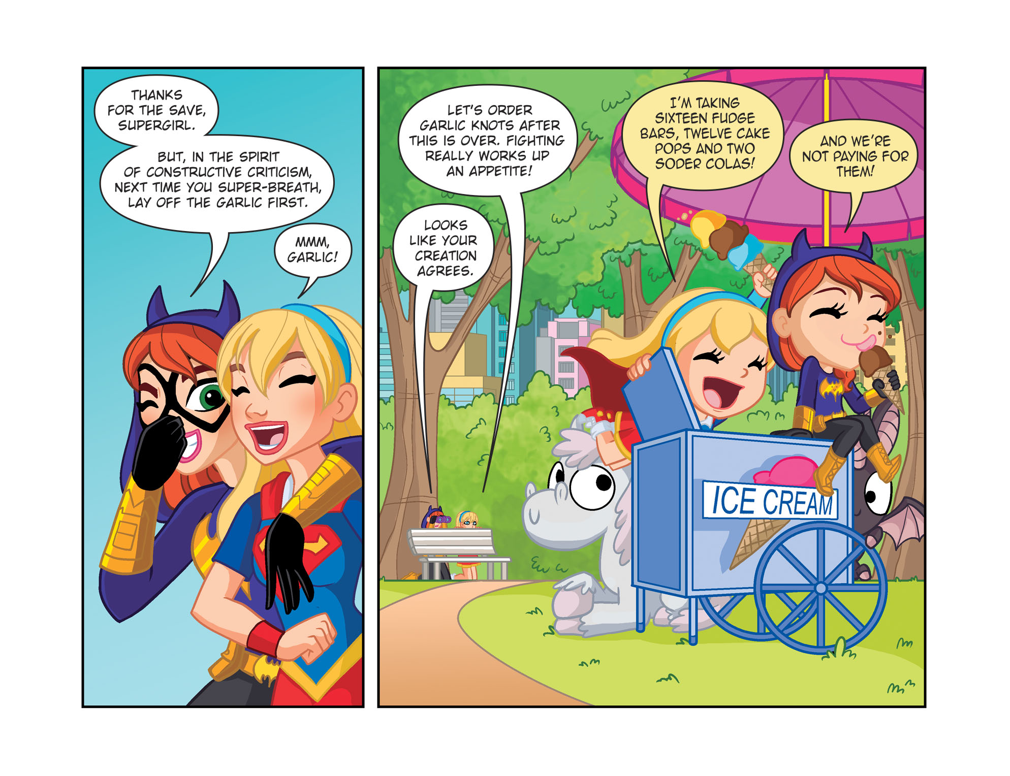 Read online DC Super Hero Girls: Out of the Bottle comic -  Issue #6 - 17