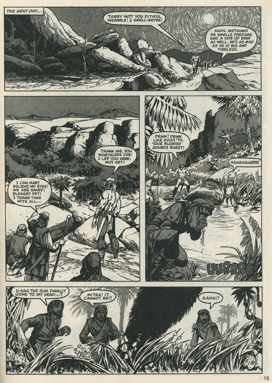 Read online The Savage Sword Of Conan comic -  Issue #117 - 14