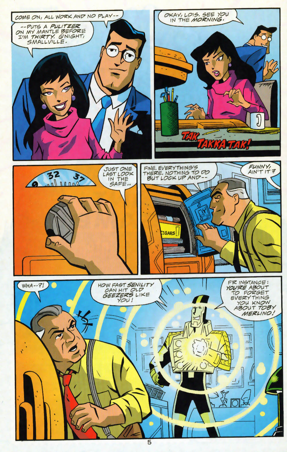 Read online Superman Adventures comic -  Issue #32 - 7